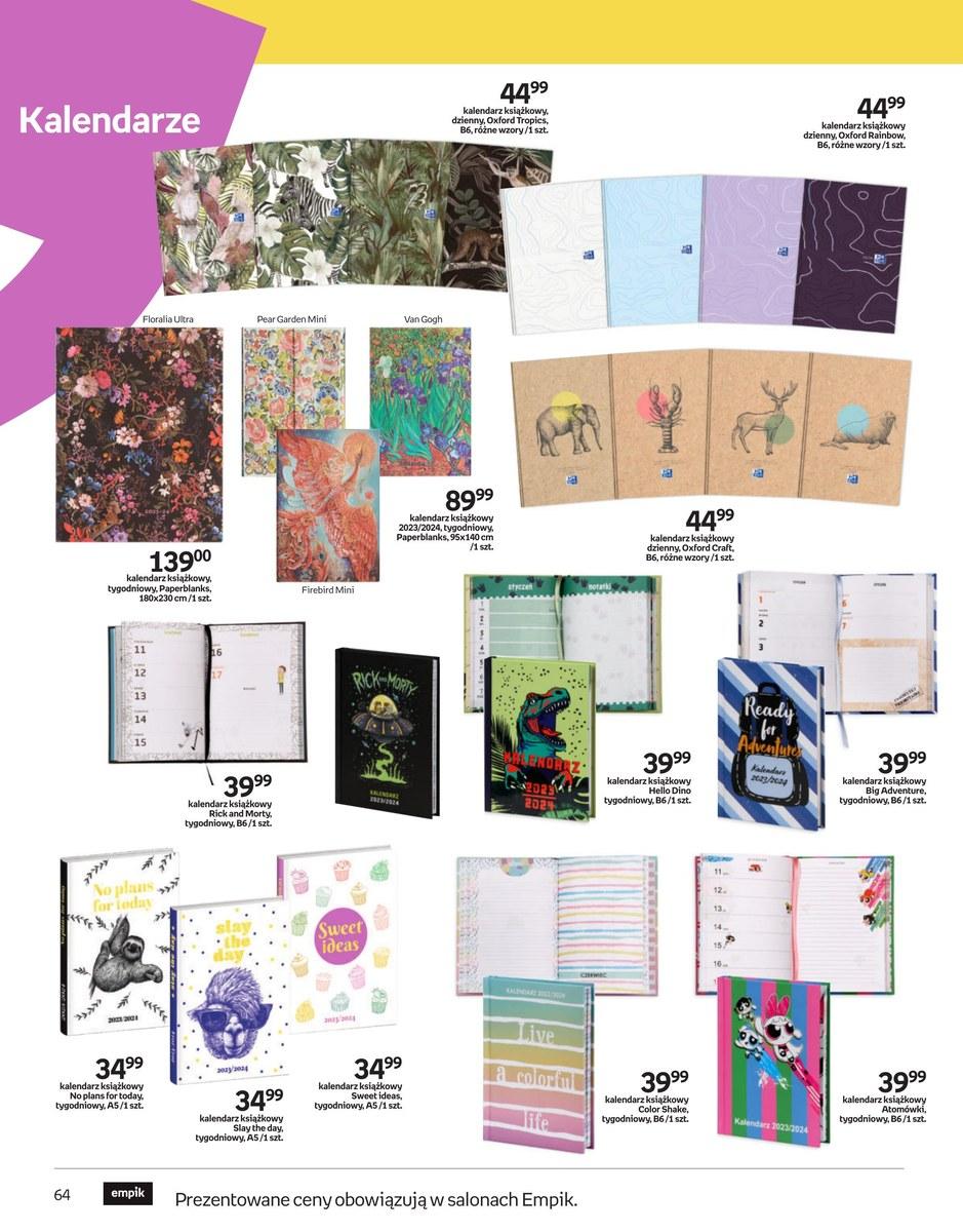 Gazetka promocyjna empik str. 64