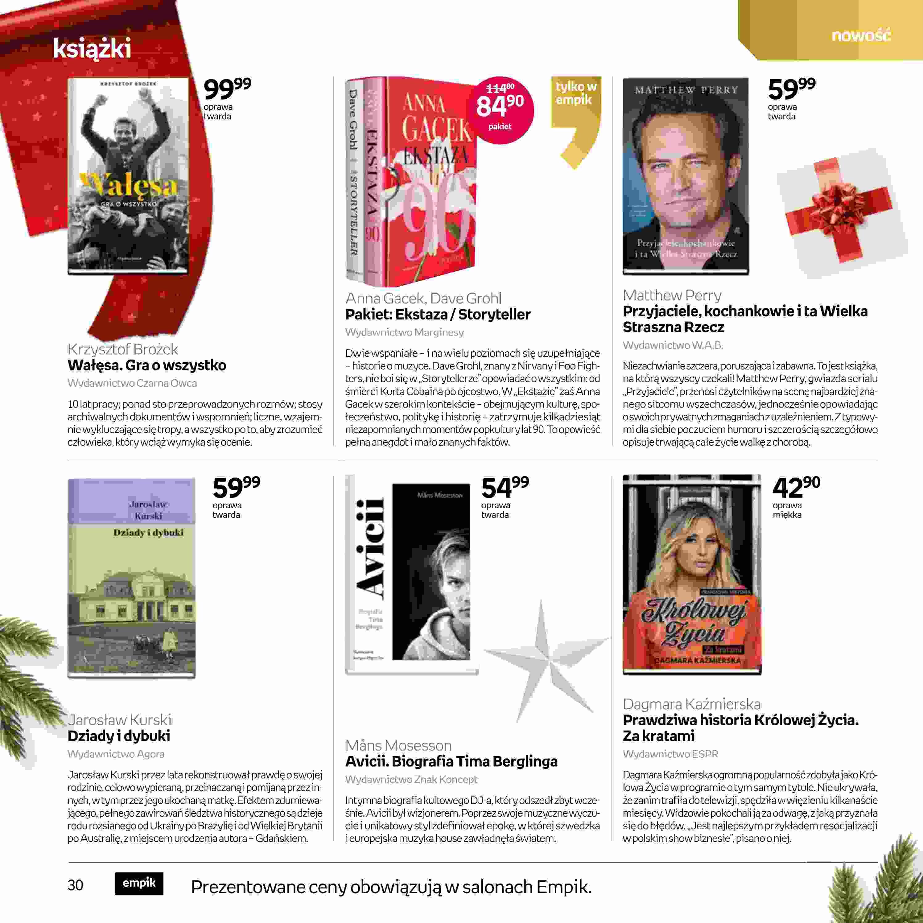Gazetka promocyjna empik str. 30