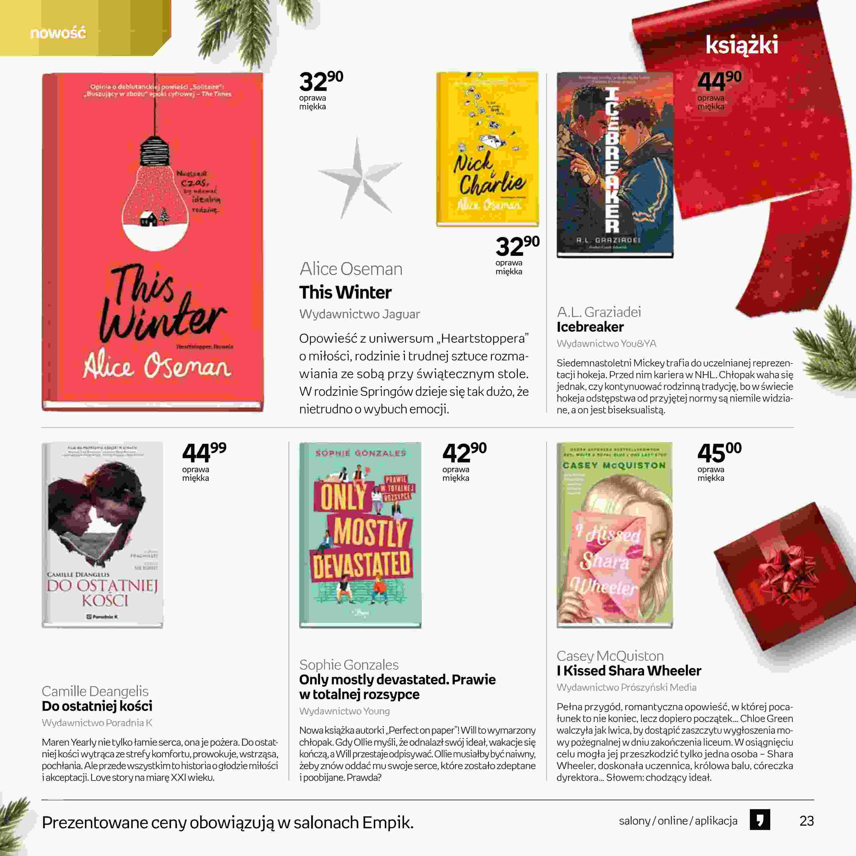 Gazetka promocyjna empik str. 23