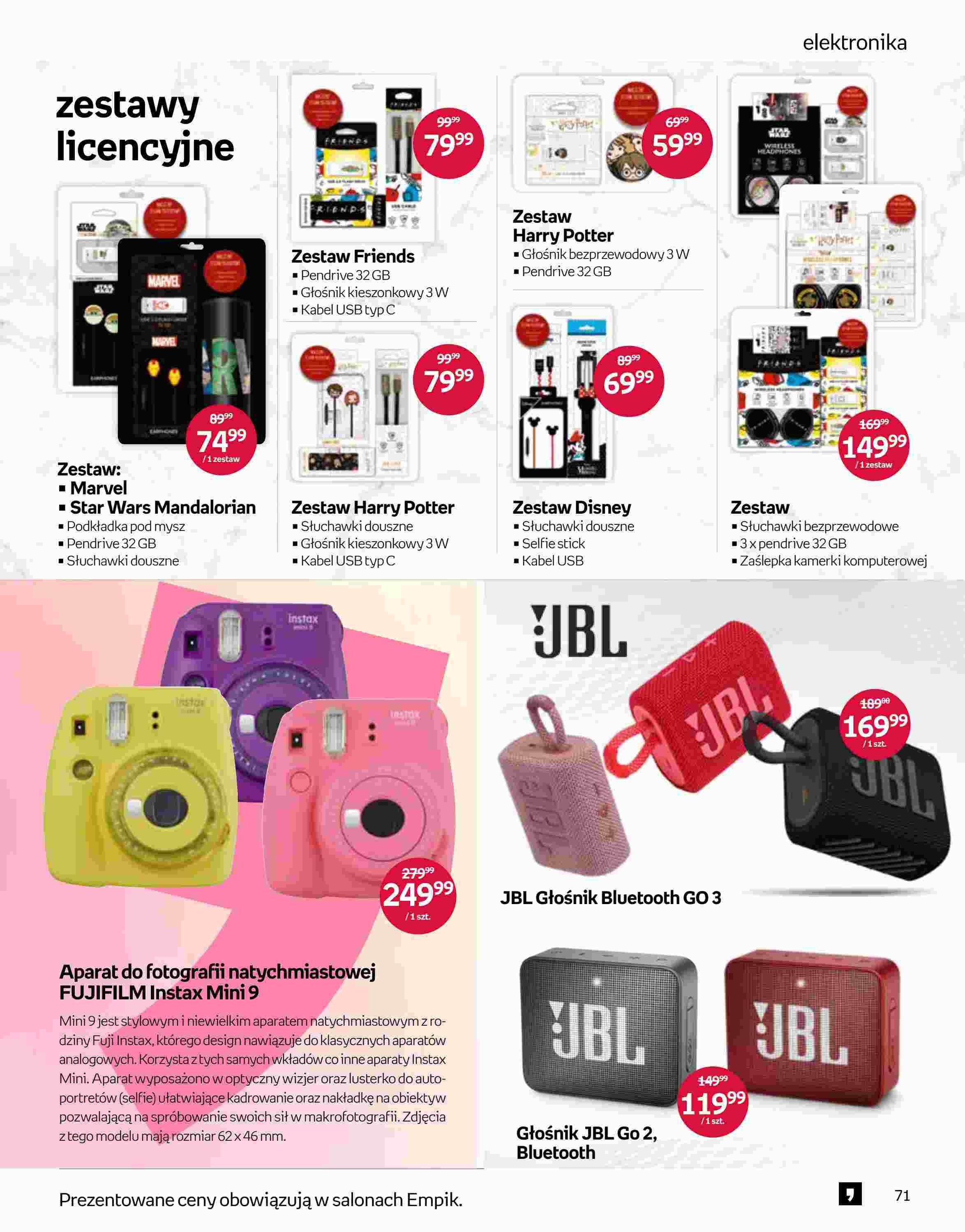 Gazetka promocyjna empik str. 71