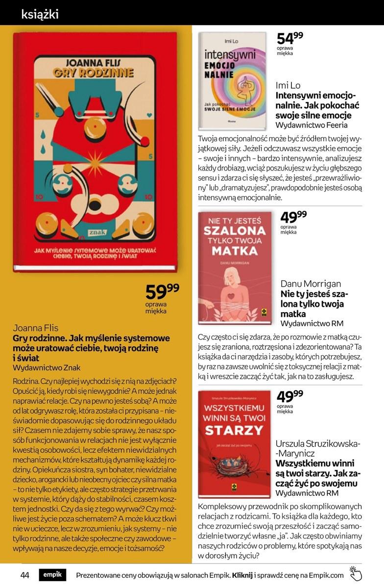 Gazetka promocyjna empik str. 44