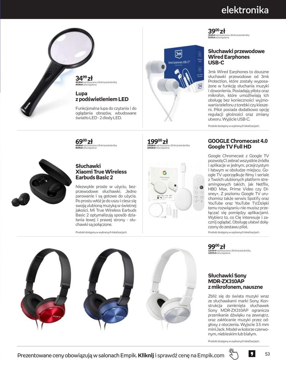 Gazetka promocyjna empik str. 53