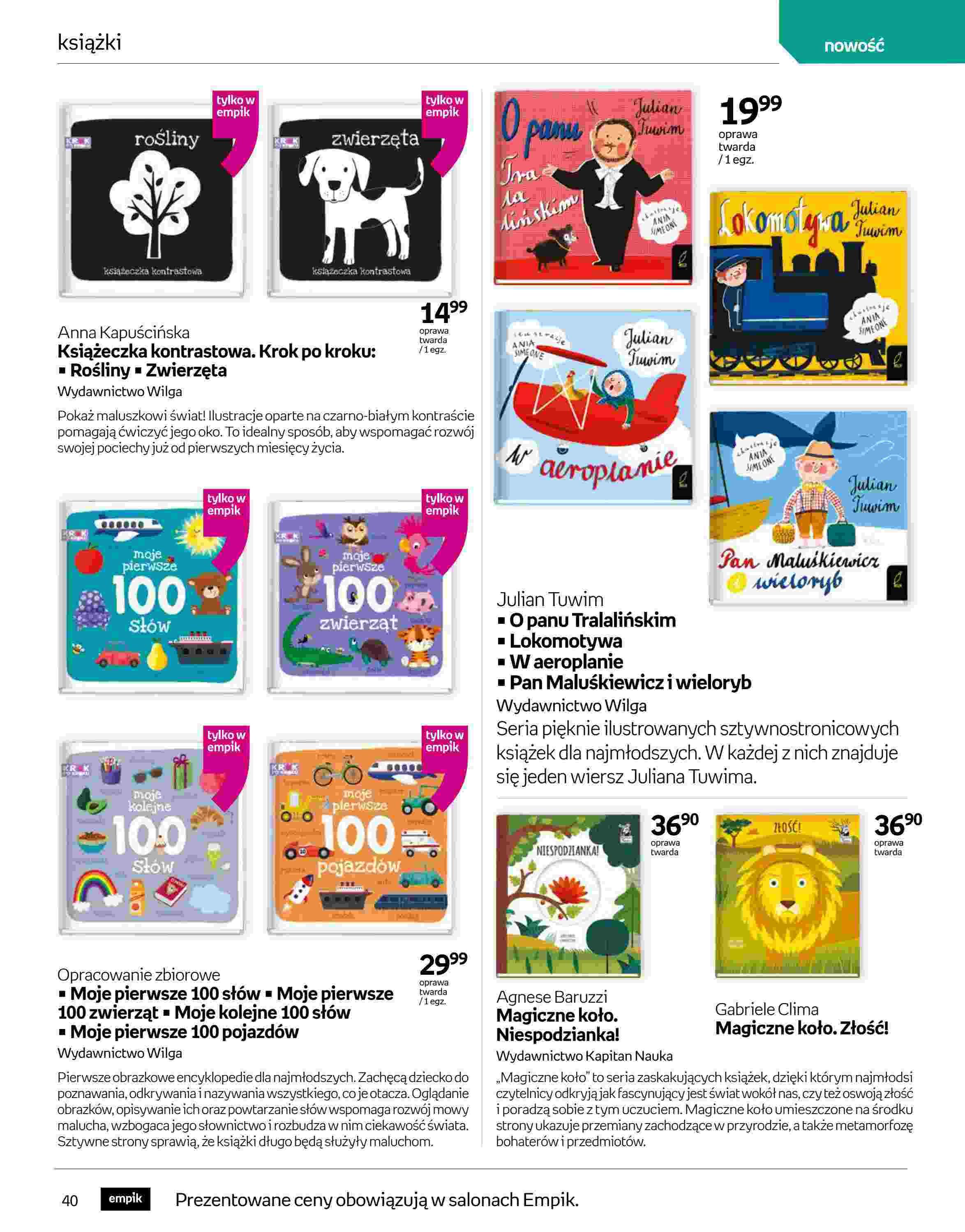 Gazetka promocyjna empik str. 40