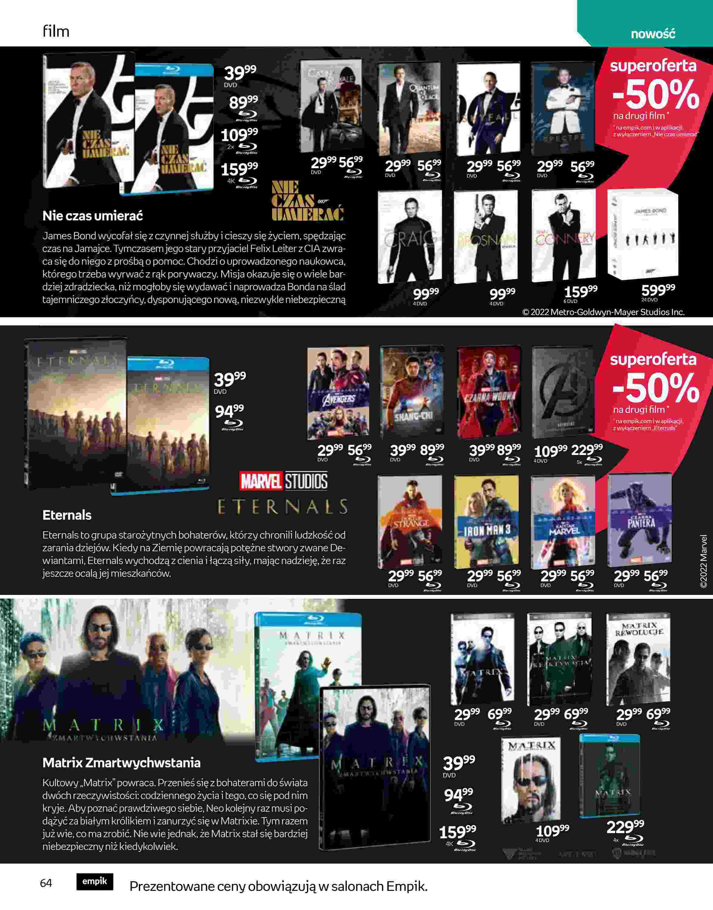 Gazetka promocyjna empik str. 64