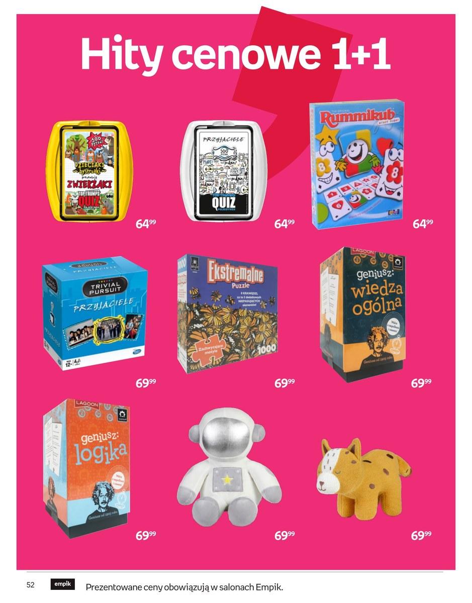 Gazetka promocyjna empik str. 52