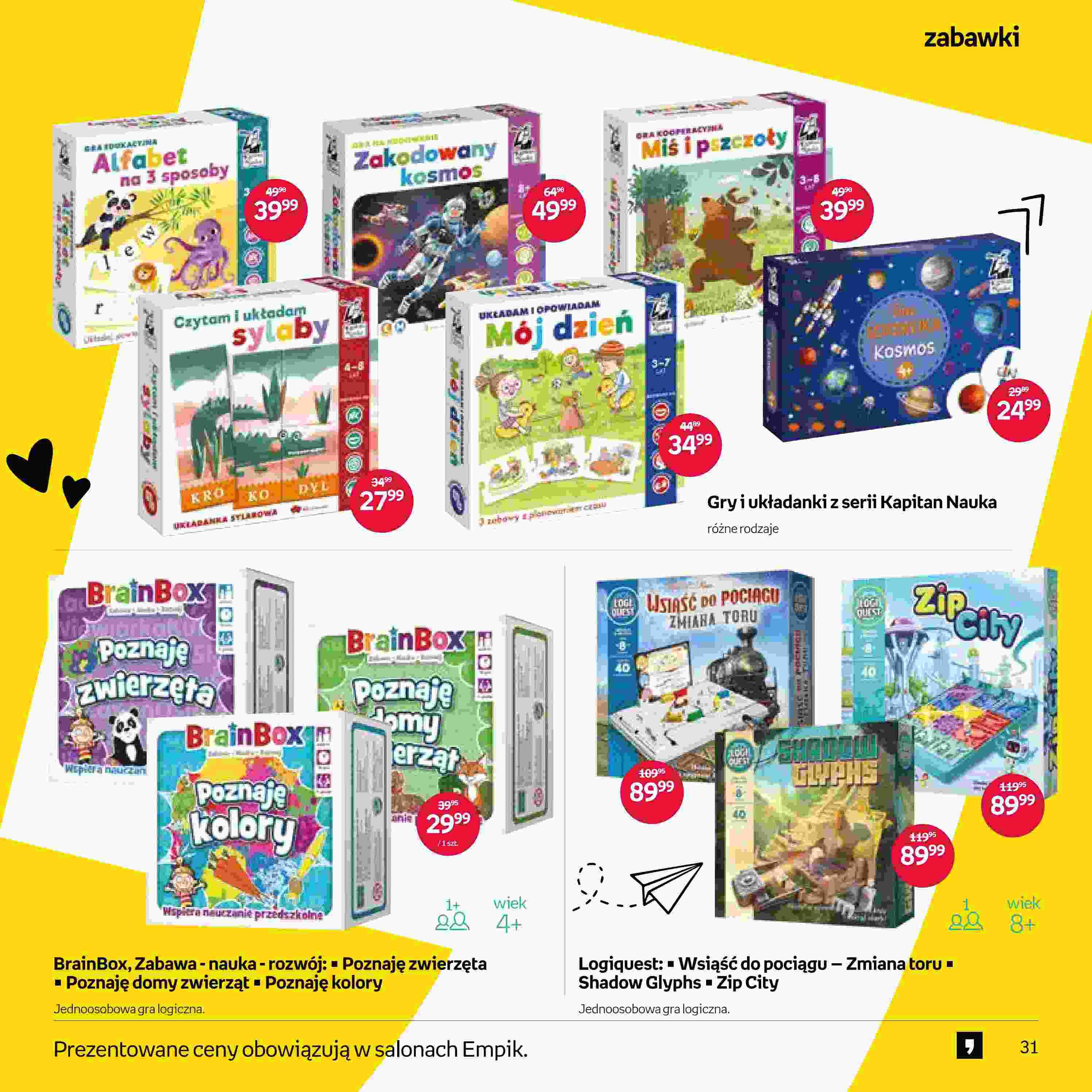 Gazetka promocyjna empik str. 31