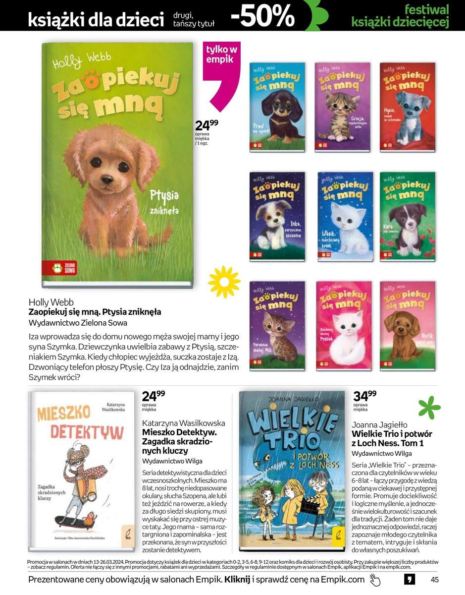 Gazetka promocyjna empik str. 45
