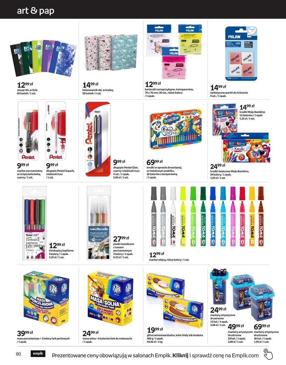 Gazetka promocyjna empik str. 80