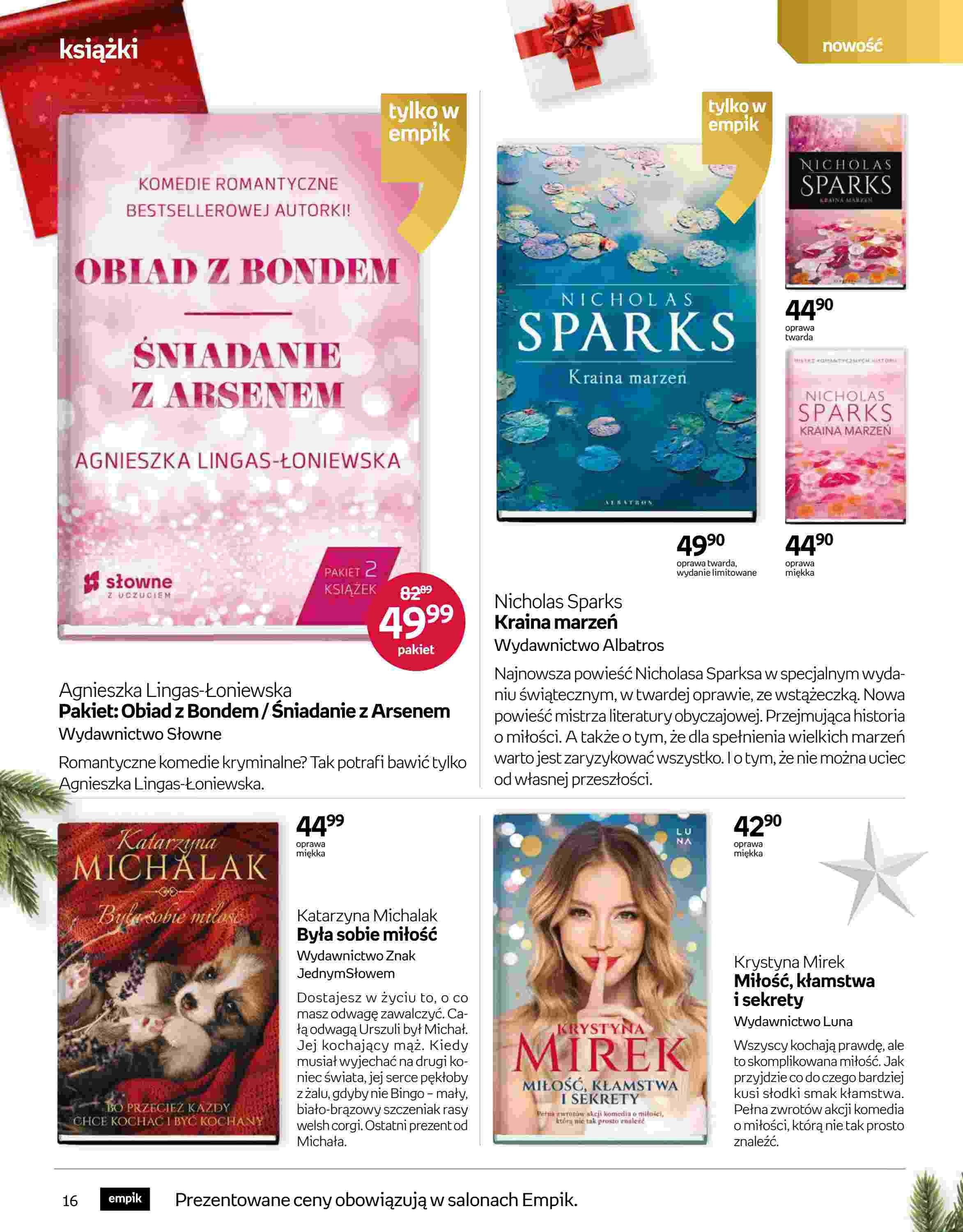 Gazetka promocyjna empik str. 16