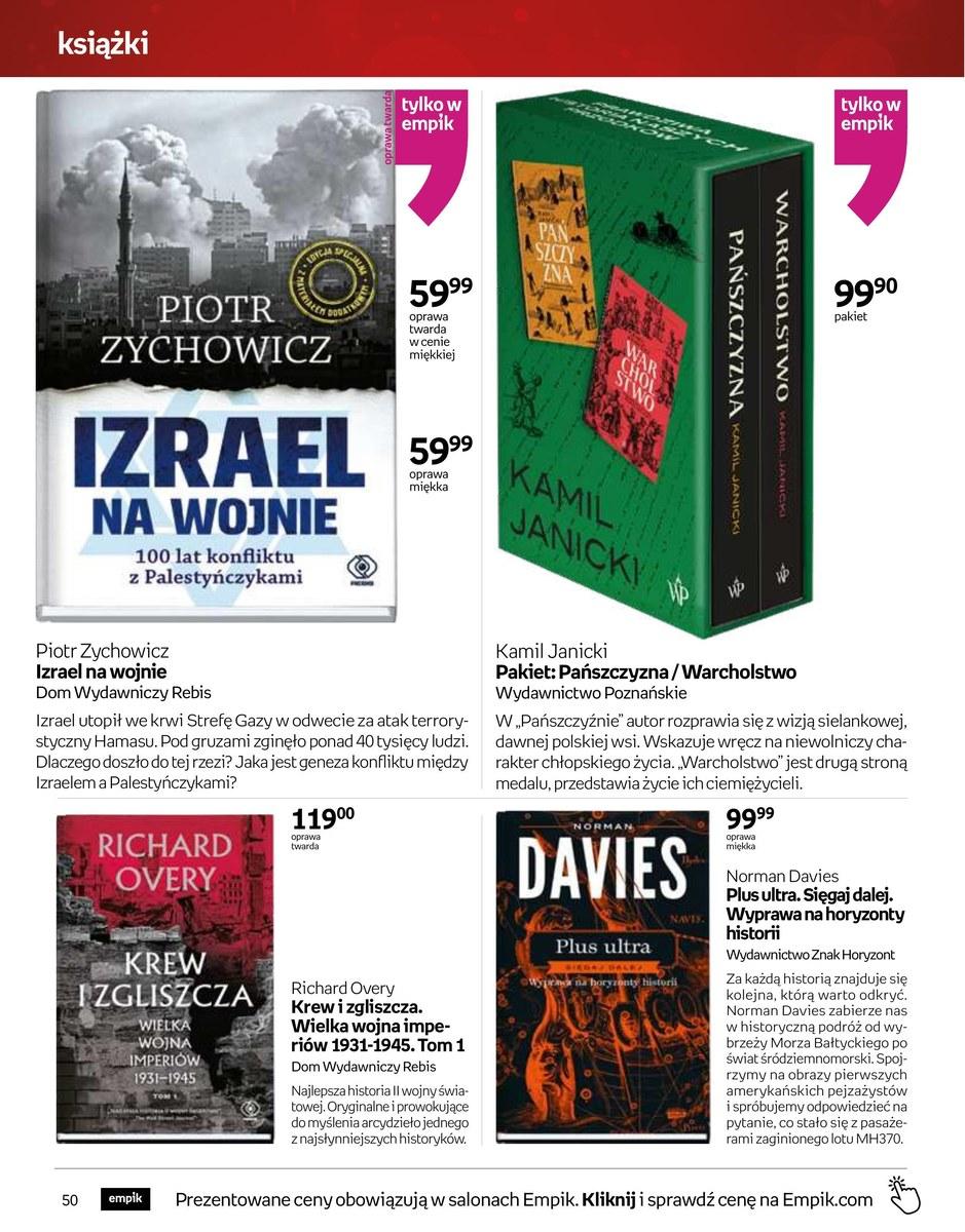 Gazetka promocyjna empik str. 50