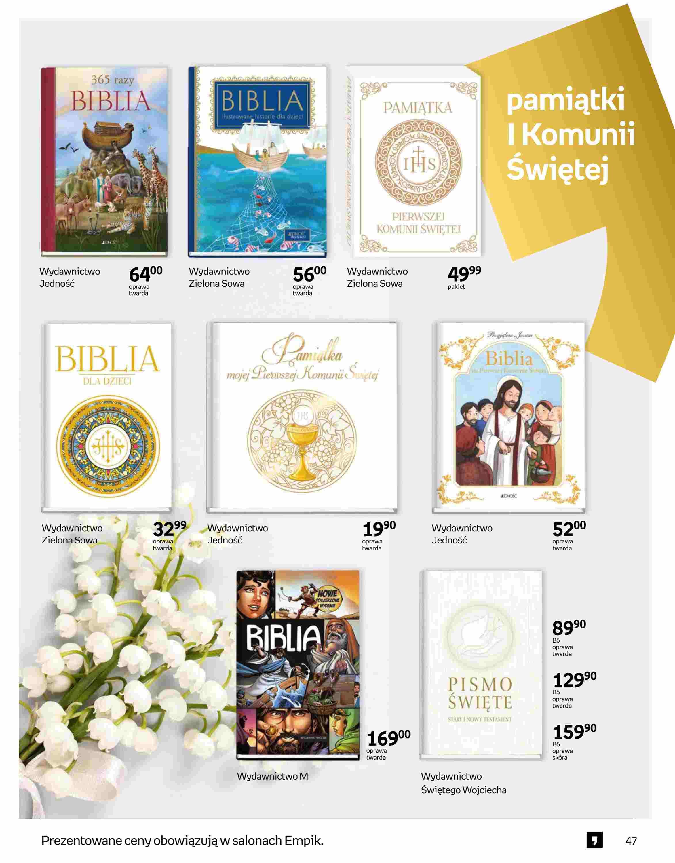 Gazetka promocyjna empik str. 47