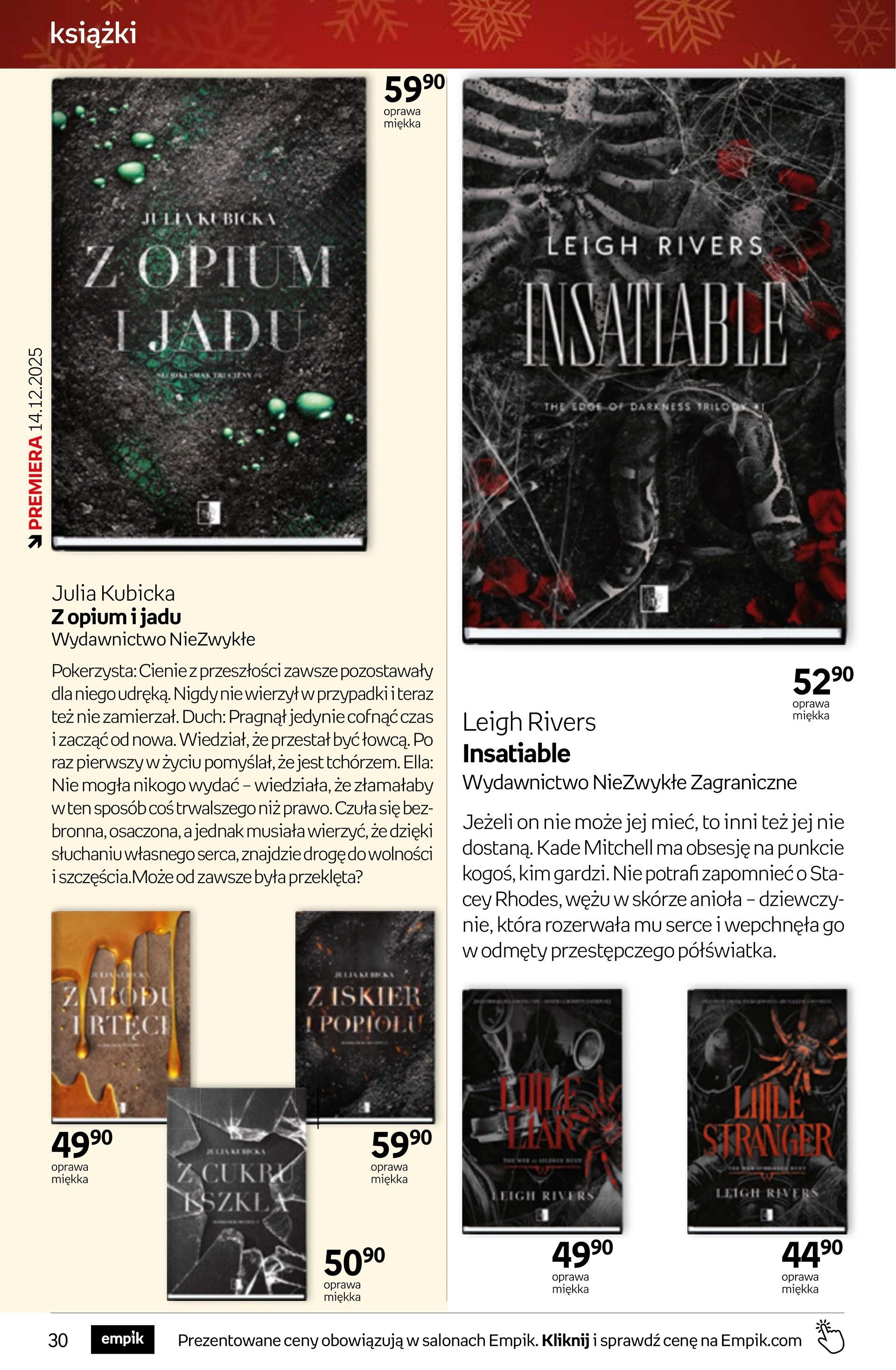 Gazetka promocyjna empik str. 30