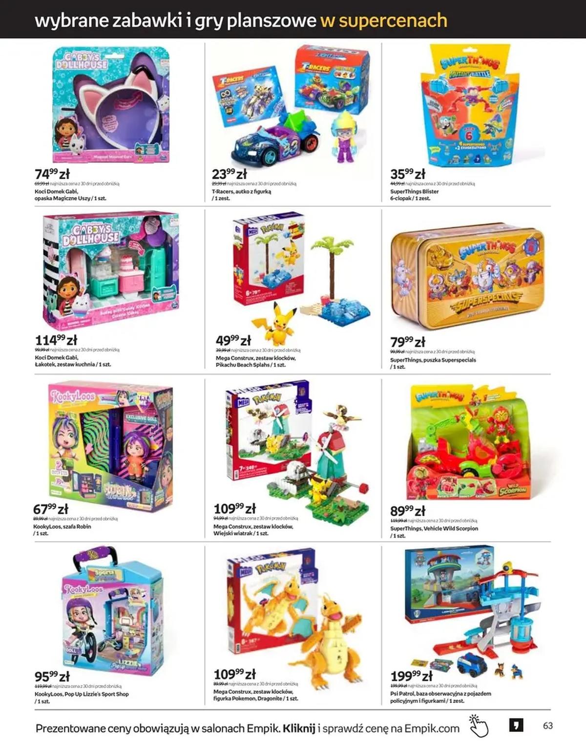 Gazetka promocyjna empik str. 63