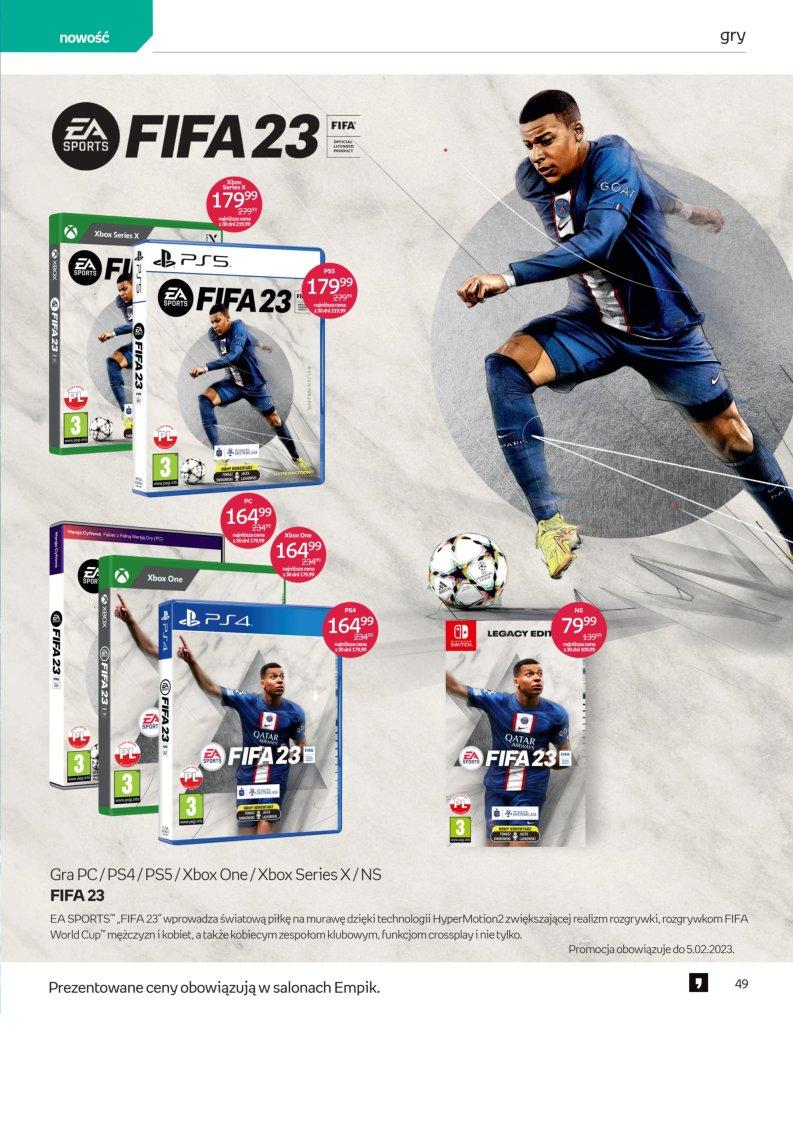 Gazetka promocyjna empik str. 49
