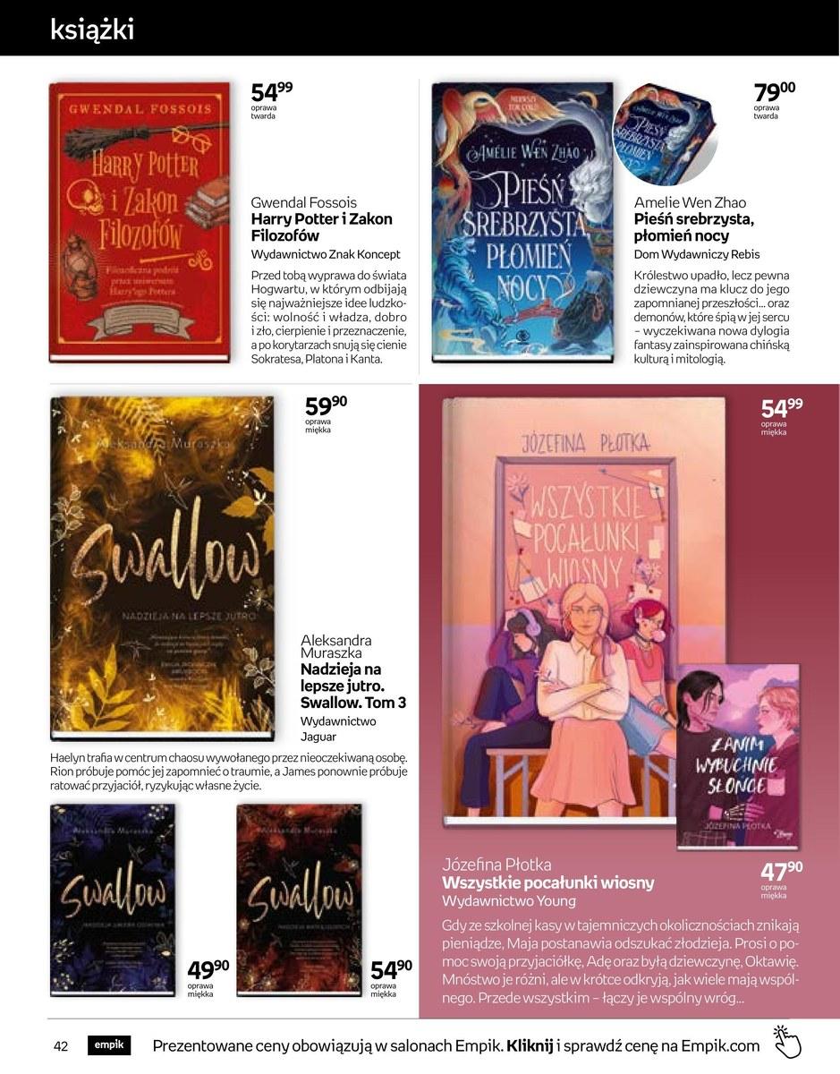 Gazetka promocyjna empik str. 42