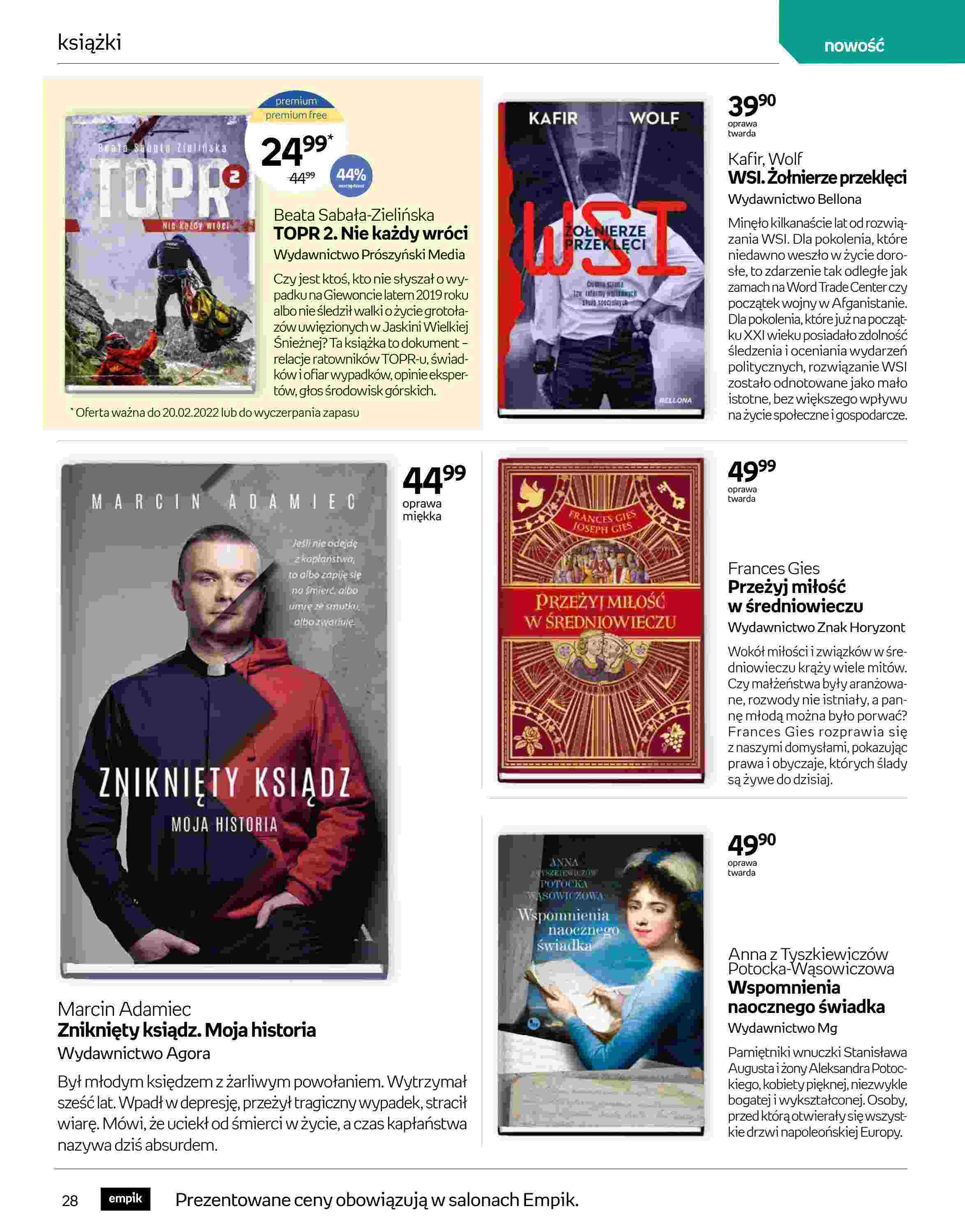 Gazetka promocyjna empik str. 28