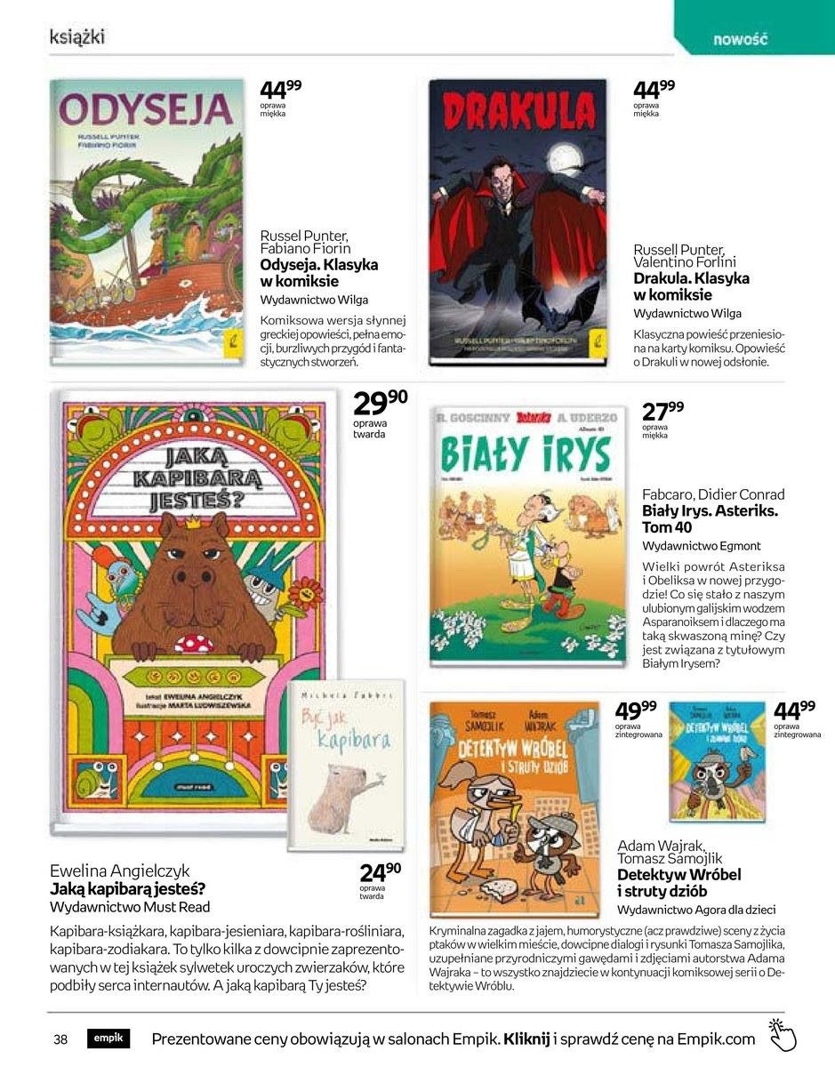 Gazetka promocyjna empik str. 38