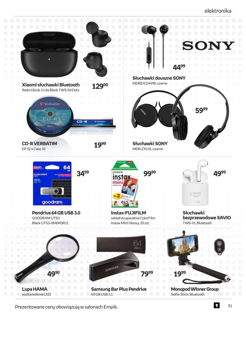 Gazetka promocyjna empik str. 51