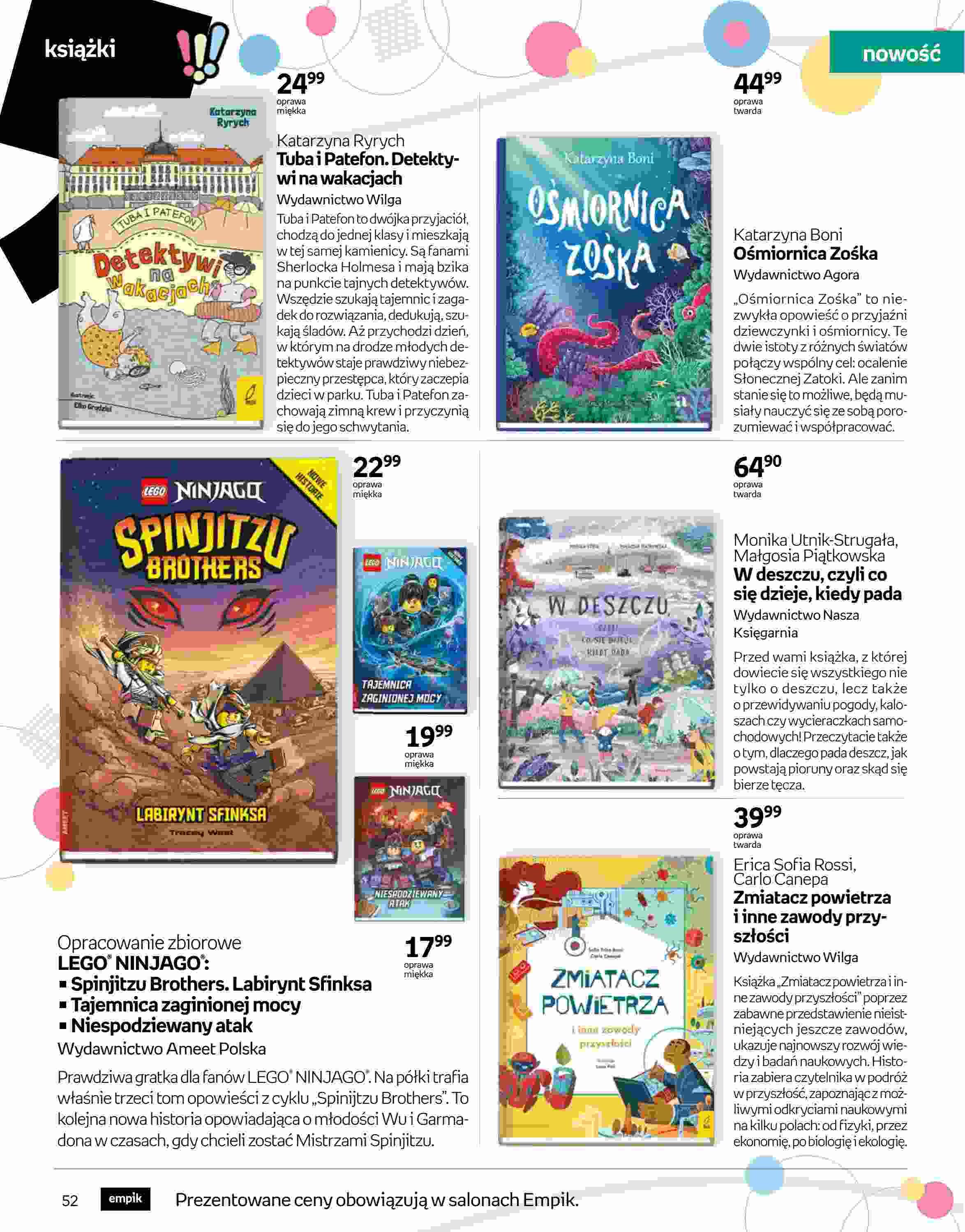 Gazetka promocyjna empik str. 52