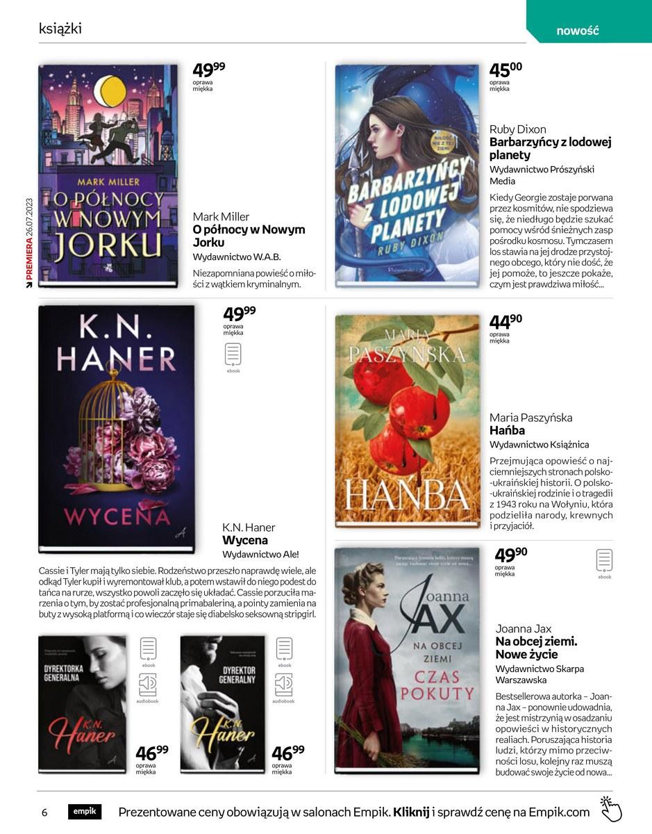 Gazetka promocyjna empik str. 6