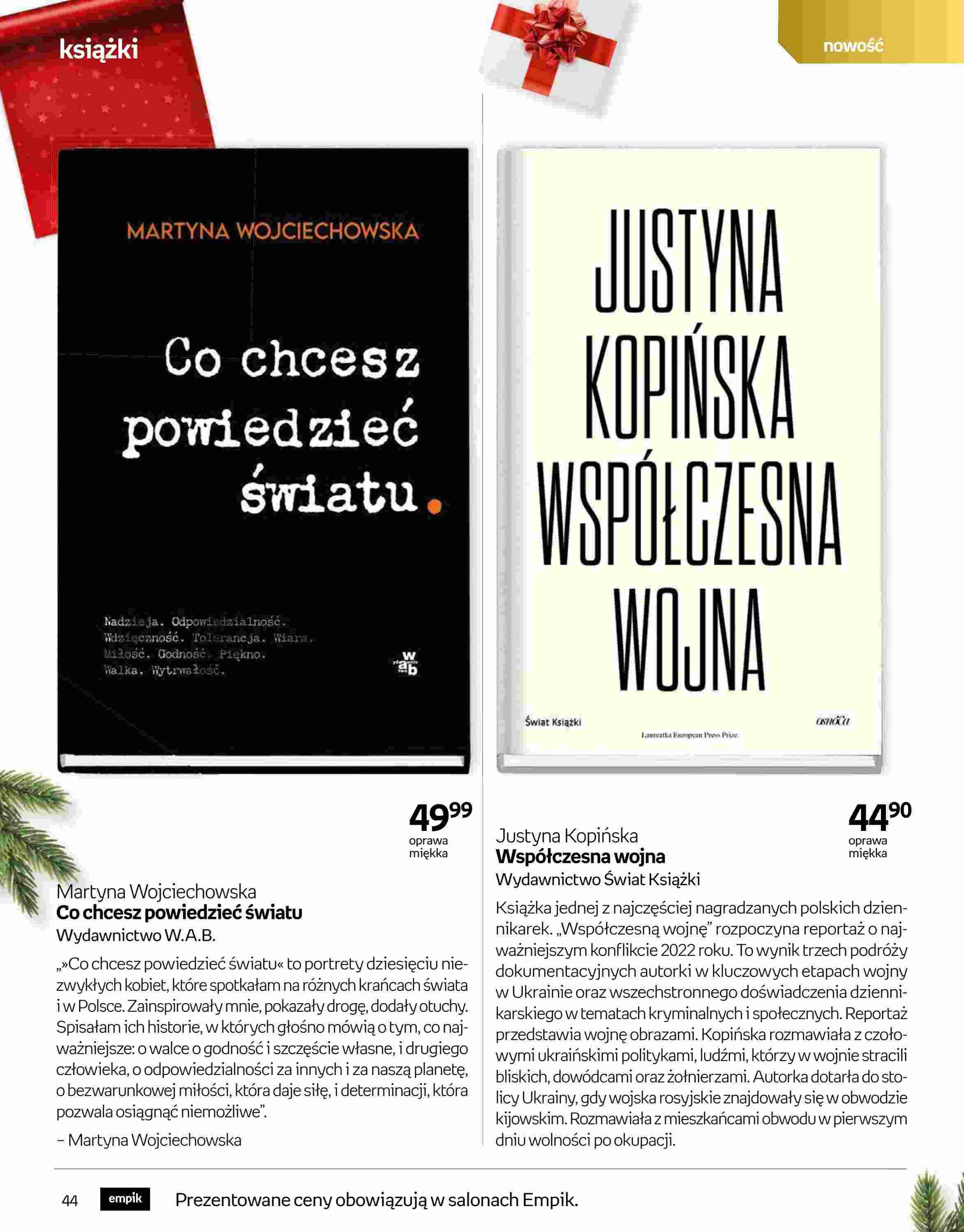 Gazetka promocyjna empik str. 44