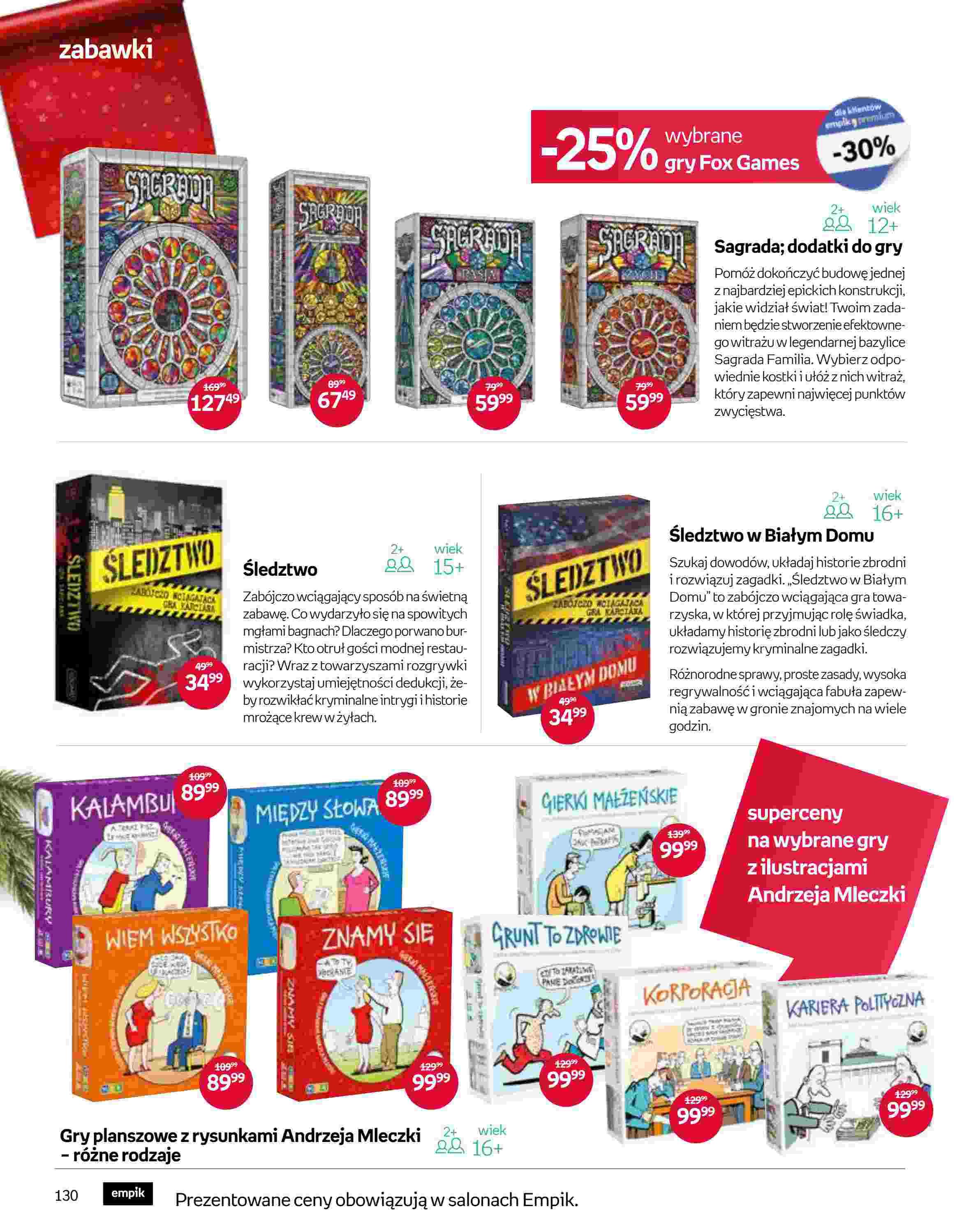 Gazetka promocyjna empik str. 130