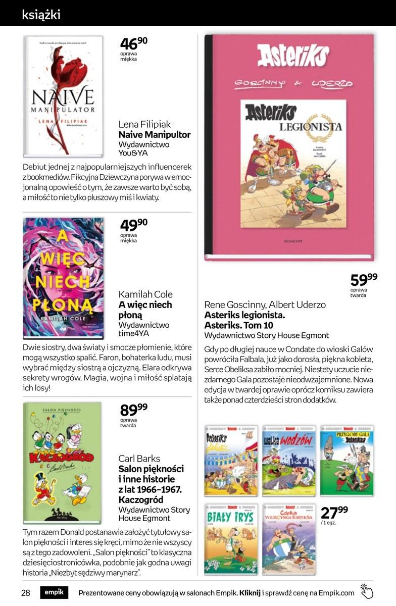 Gazetka promocyjna empik str. 28