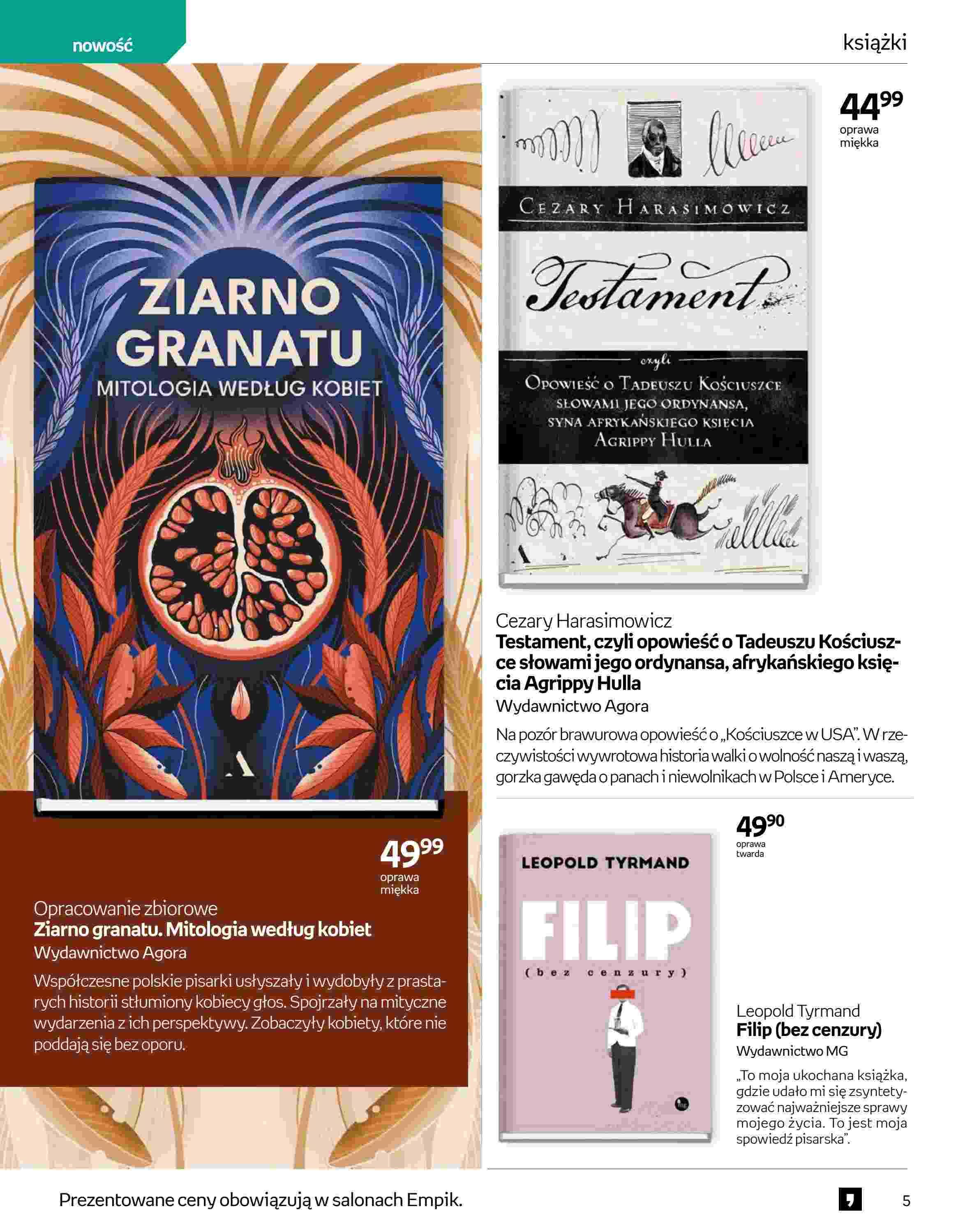 Gazetka promocyjna empik str. 5