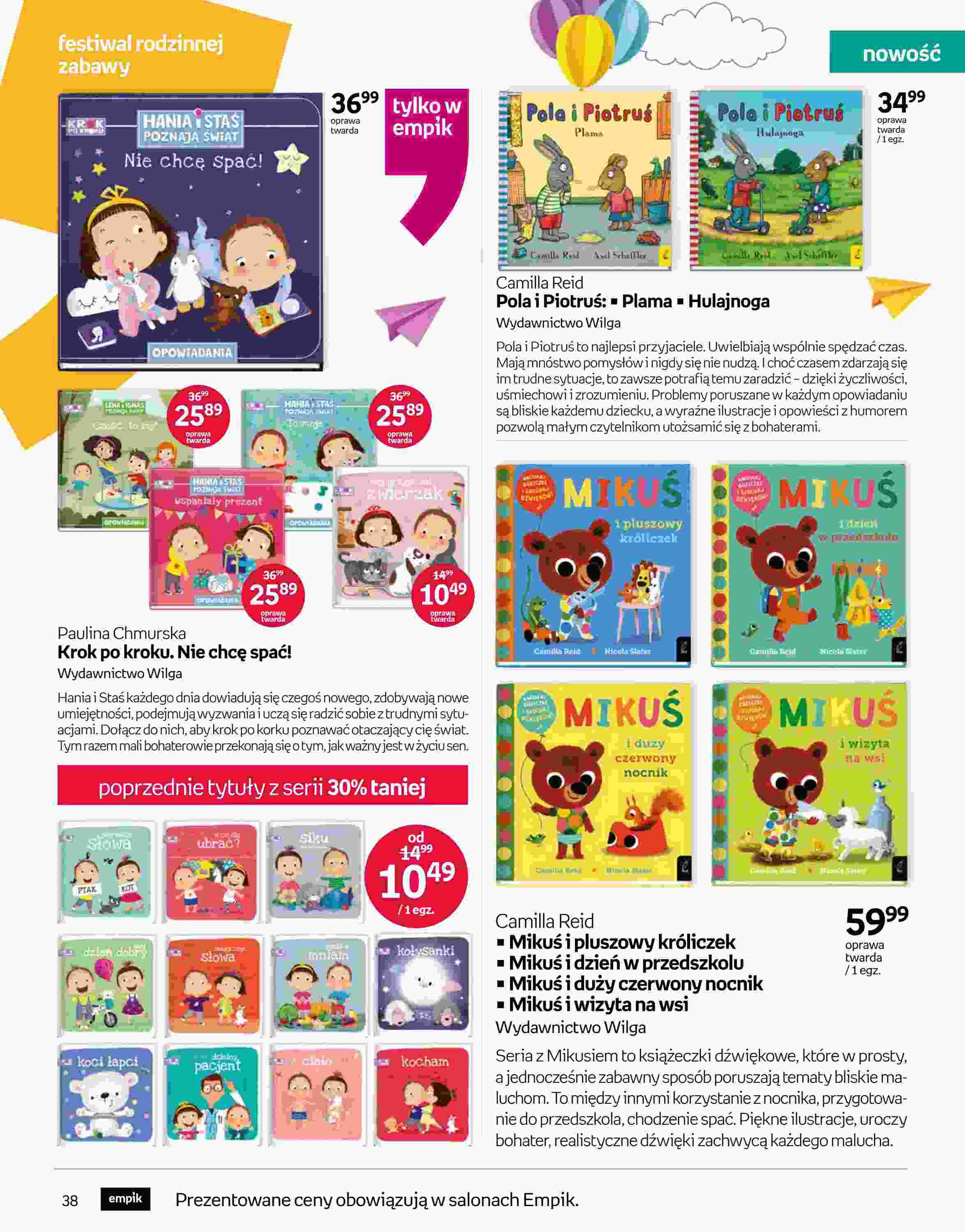 Gazetka promocyjna empik str. 38