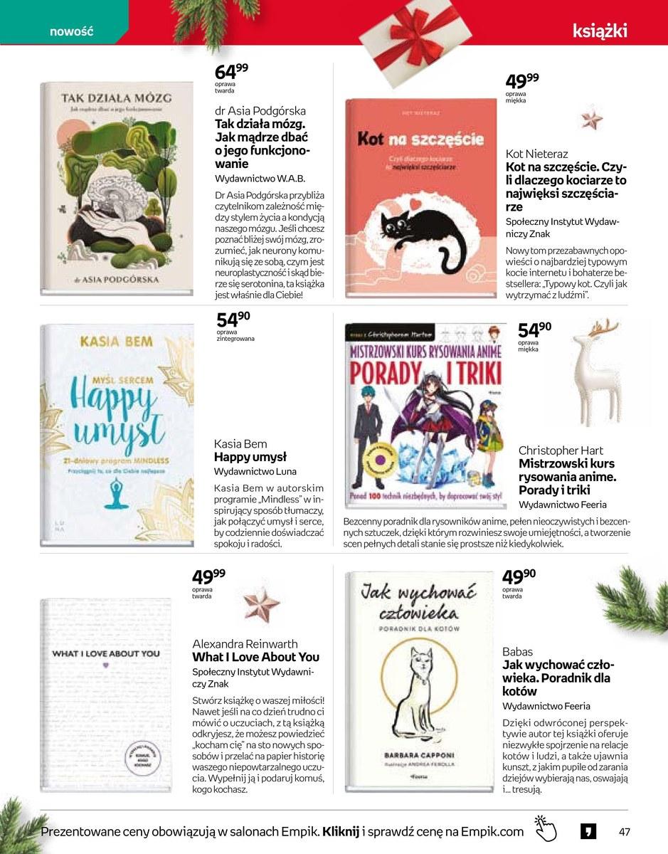 Gazetka promocyjna empik str. 47