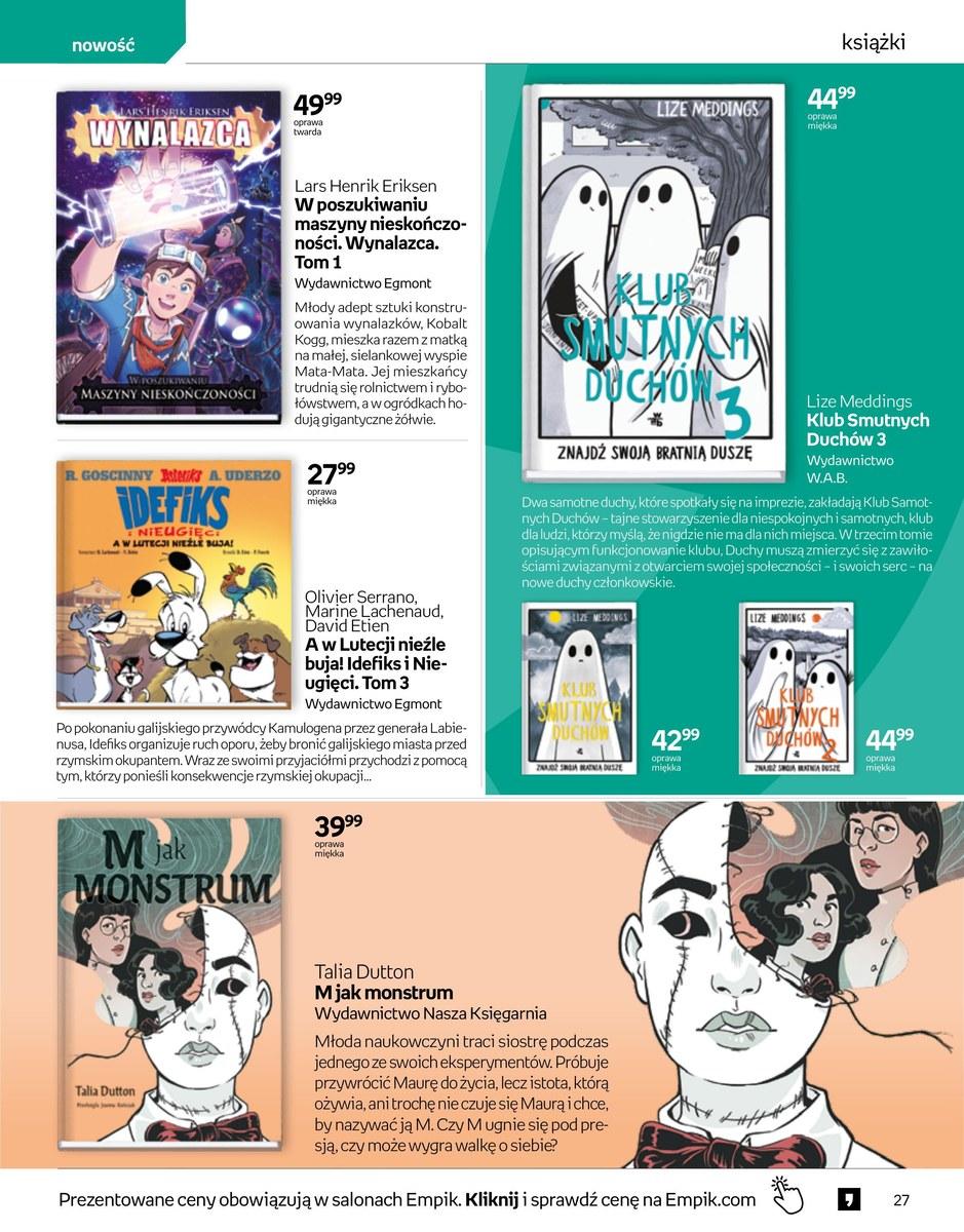 Gazetka promocyjna empik str. 27
