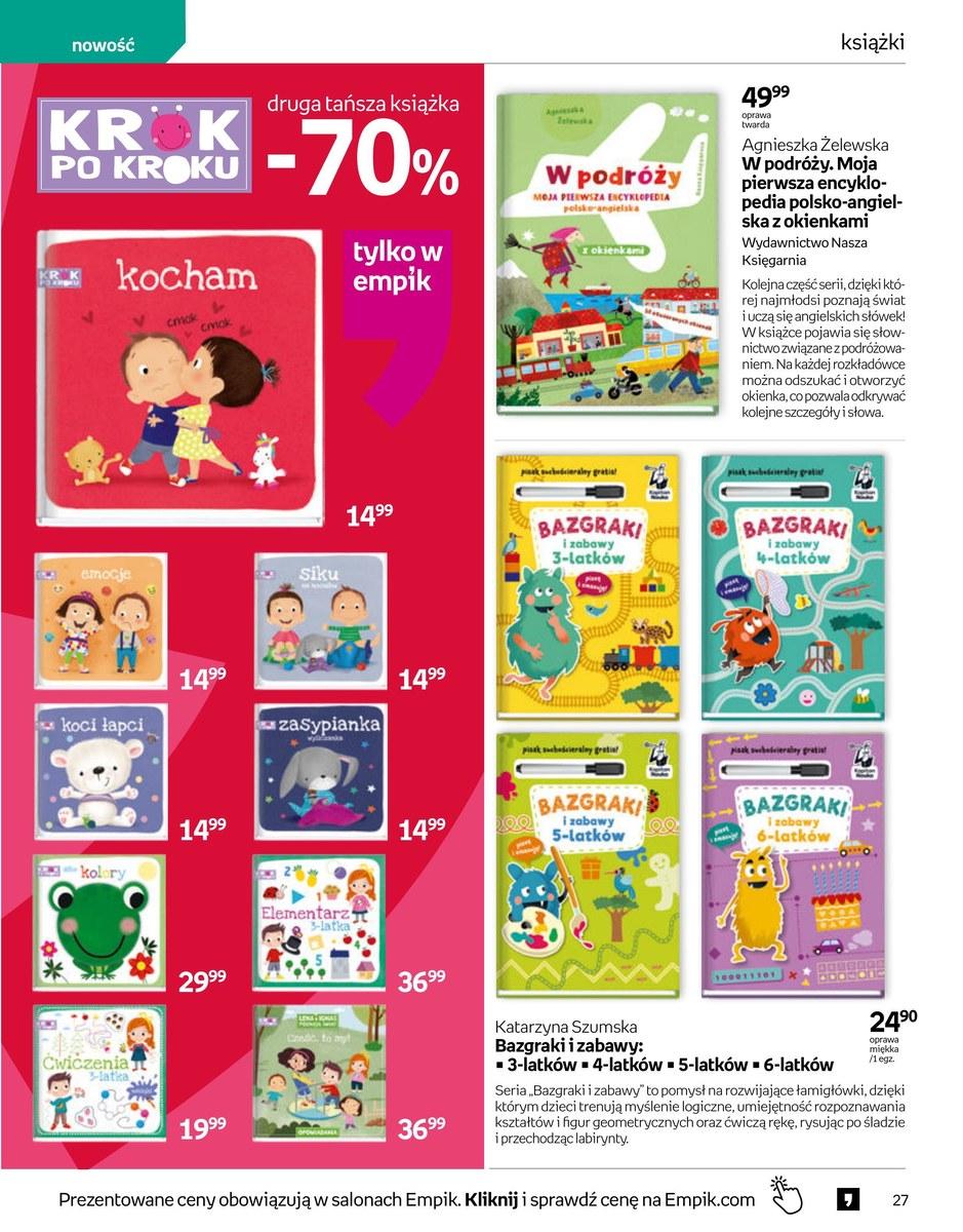 Gazetka promocyjna empik str. 27
