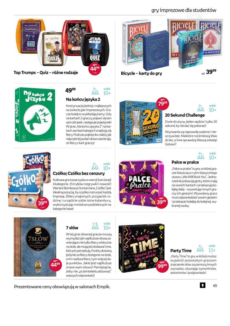 Gazetka promocyjna empik str. 65