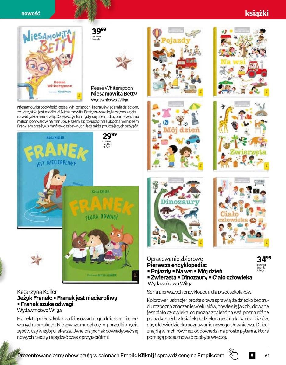 Gazetka promocyjna empik str. 61