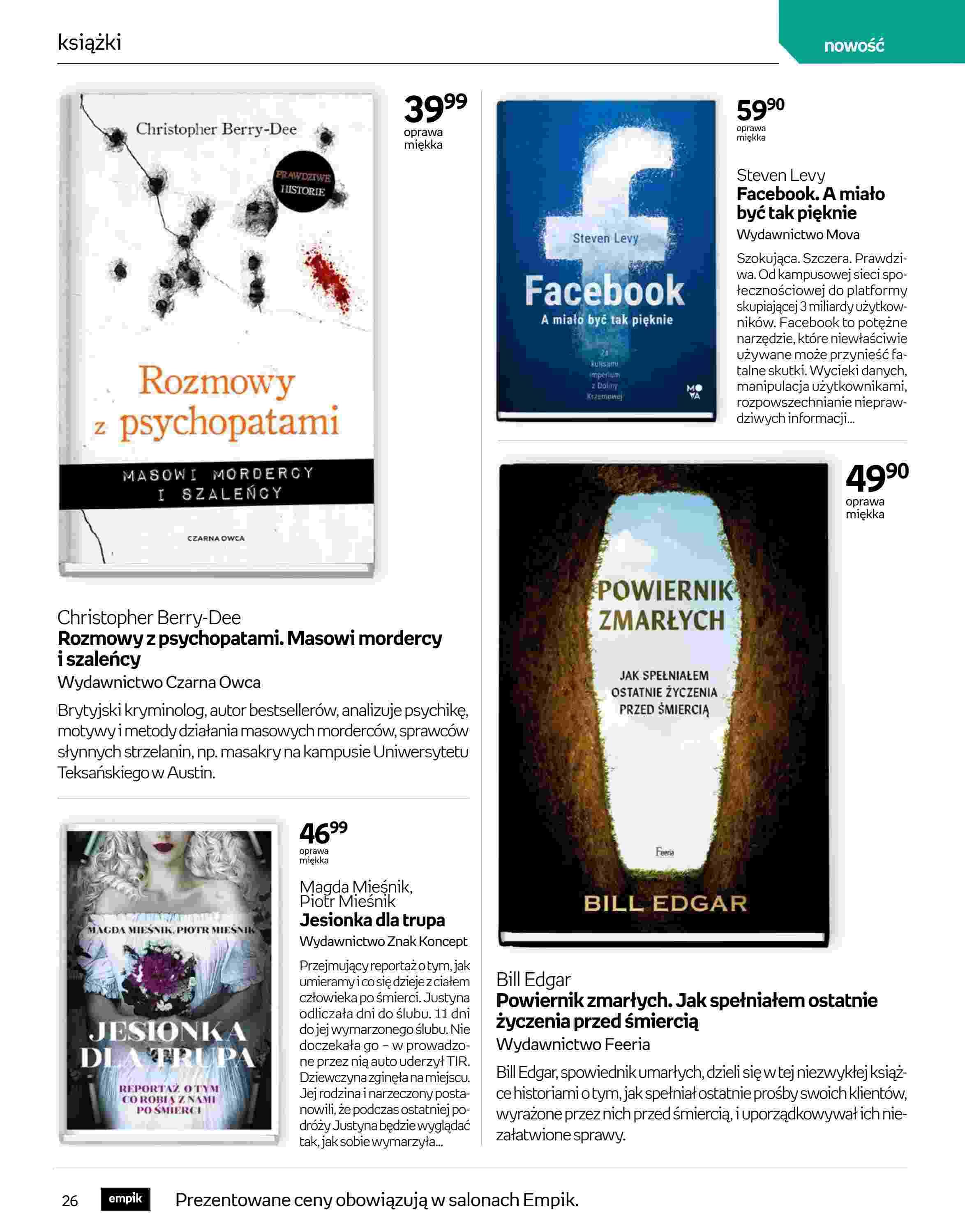 Gazetka promocyjna empik str. 26