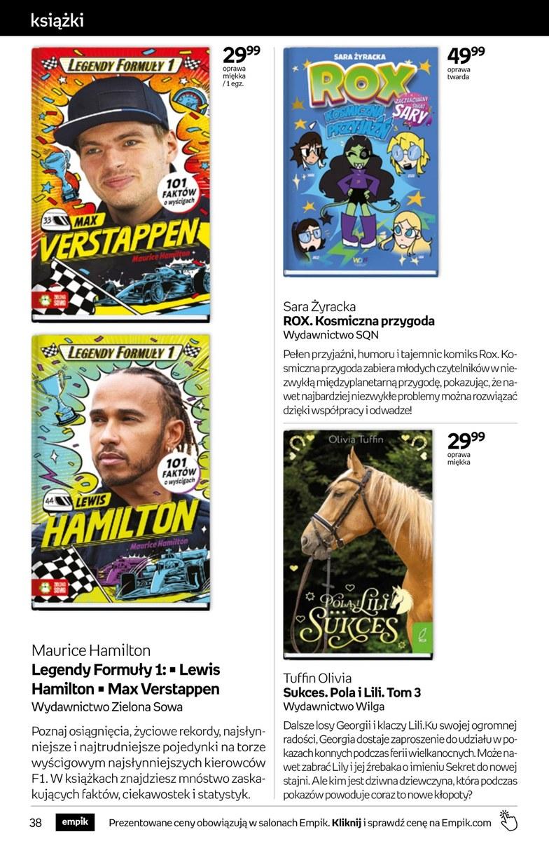 Gazetka promocyjna empik str. 38