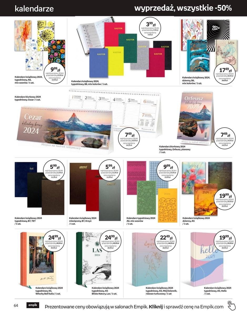Gazetka promocyjna empik str. 64