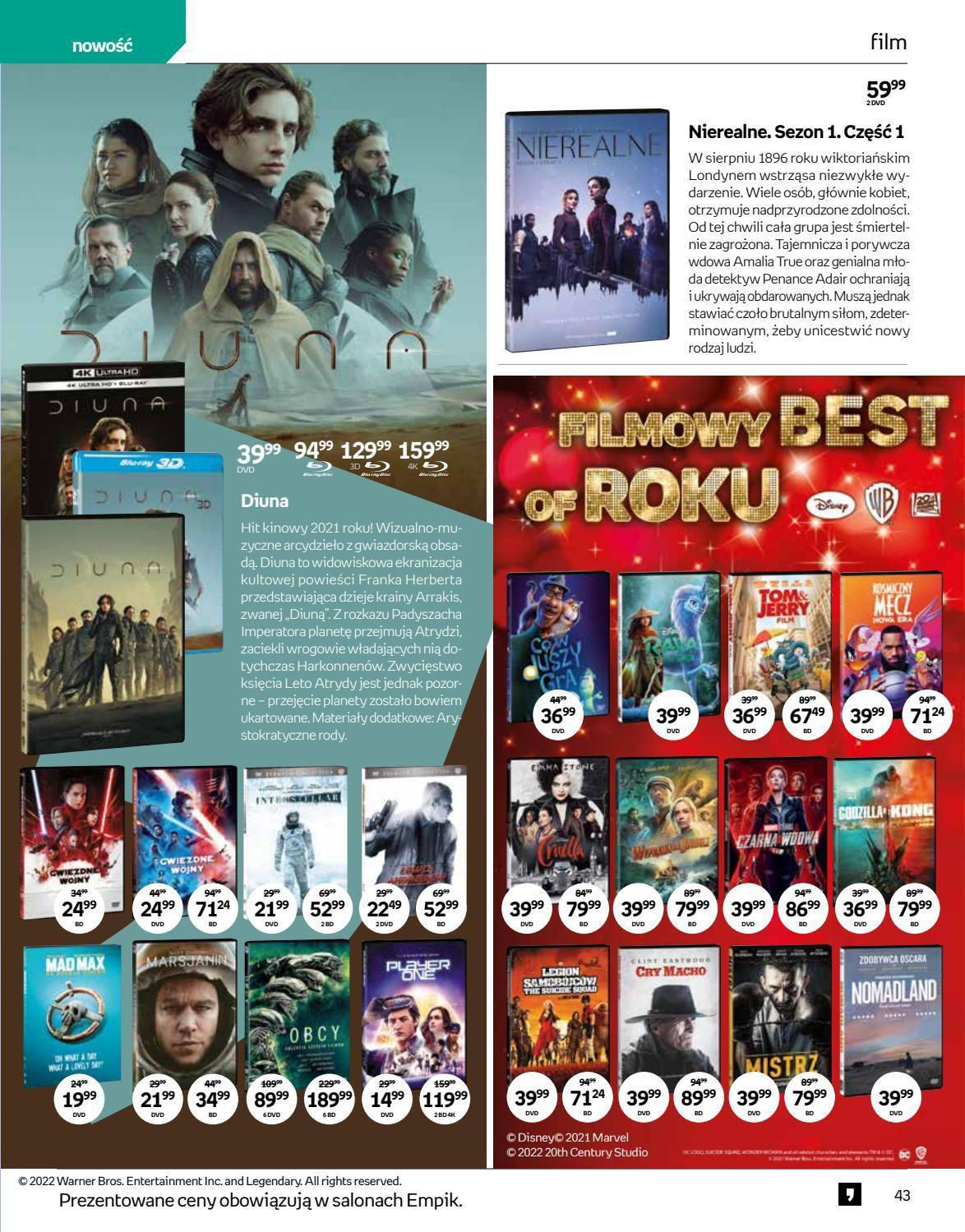 Gazetka promocyjna empik str. 43