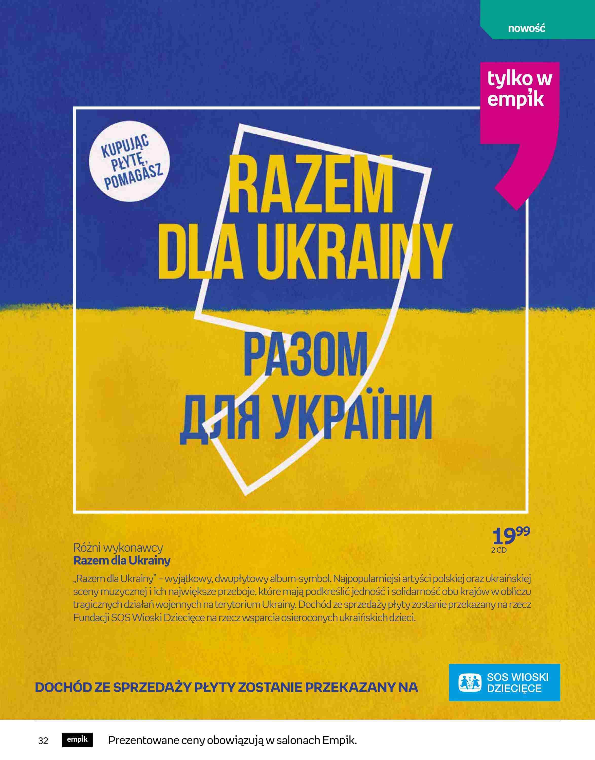 Gazetka promocyjna empik str. 32