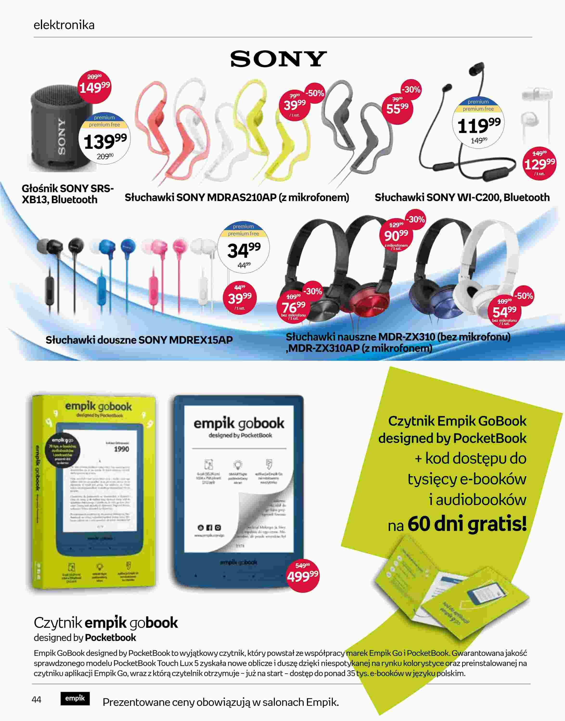 Gazetka promocyjna empik str. 44