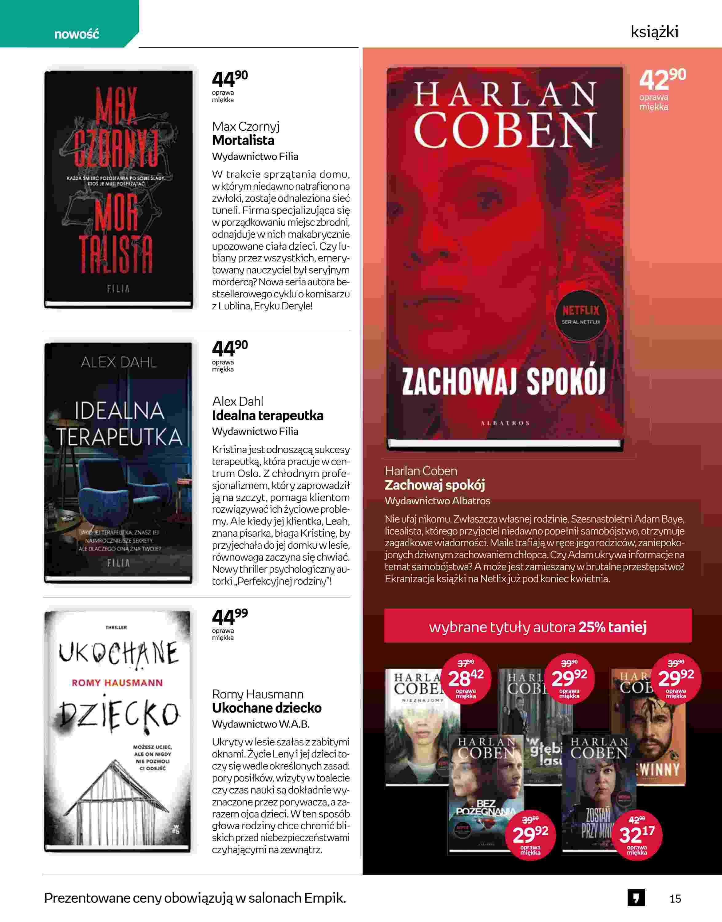 Gazetka promocyjna empik str. 15