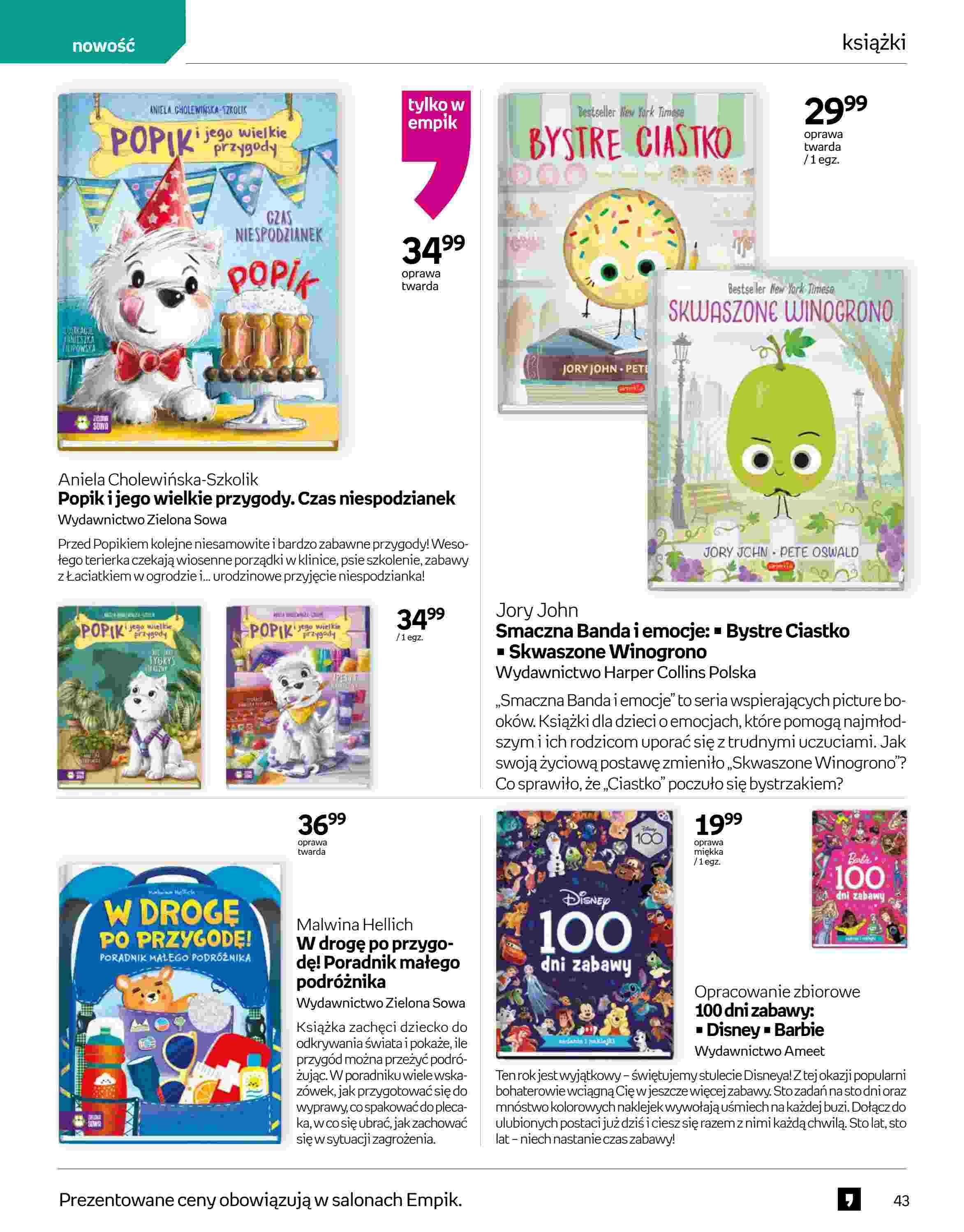 Gazetka promocyjna empik str. 43