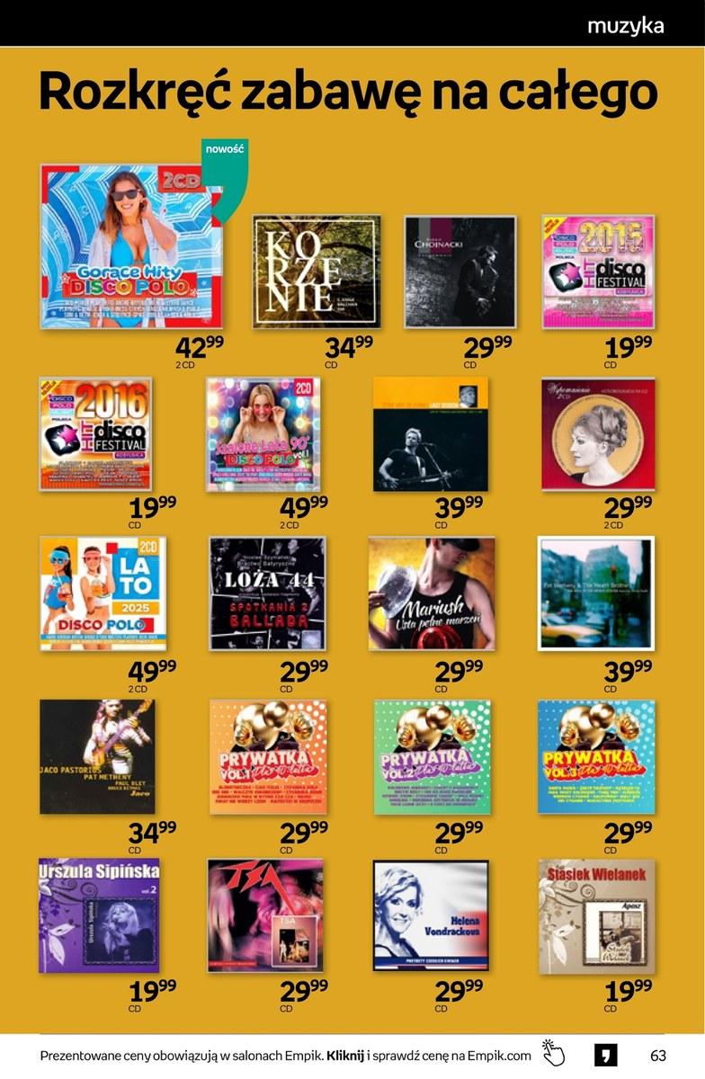 Gazetka promocyjna empik str. 63