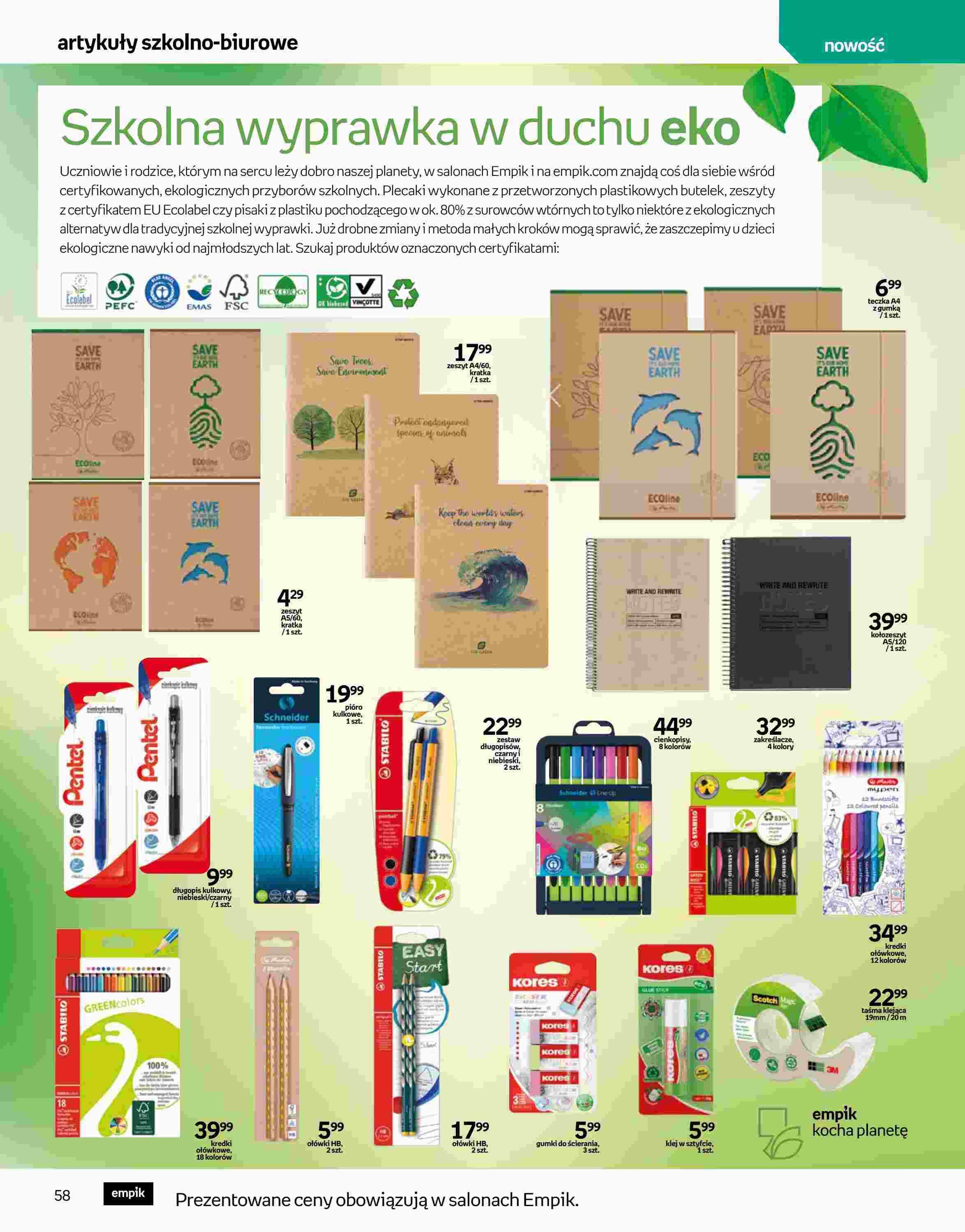 Gazetka promocyjna empik str. 58