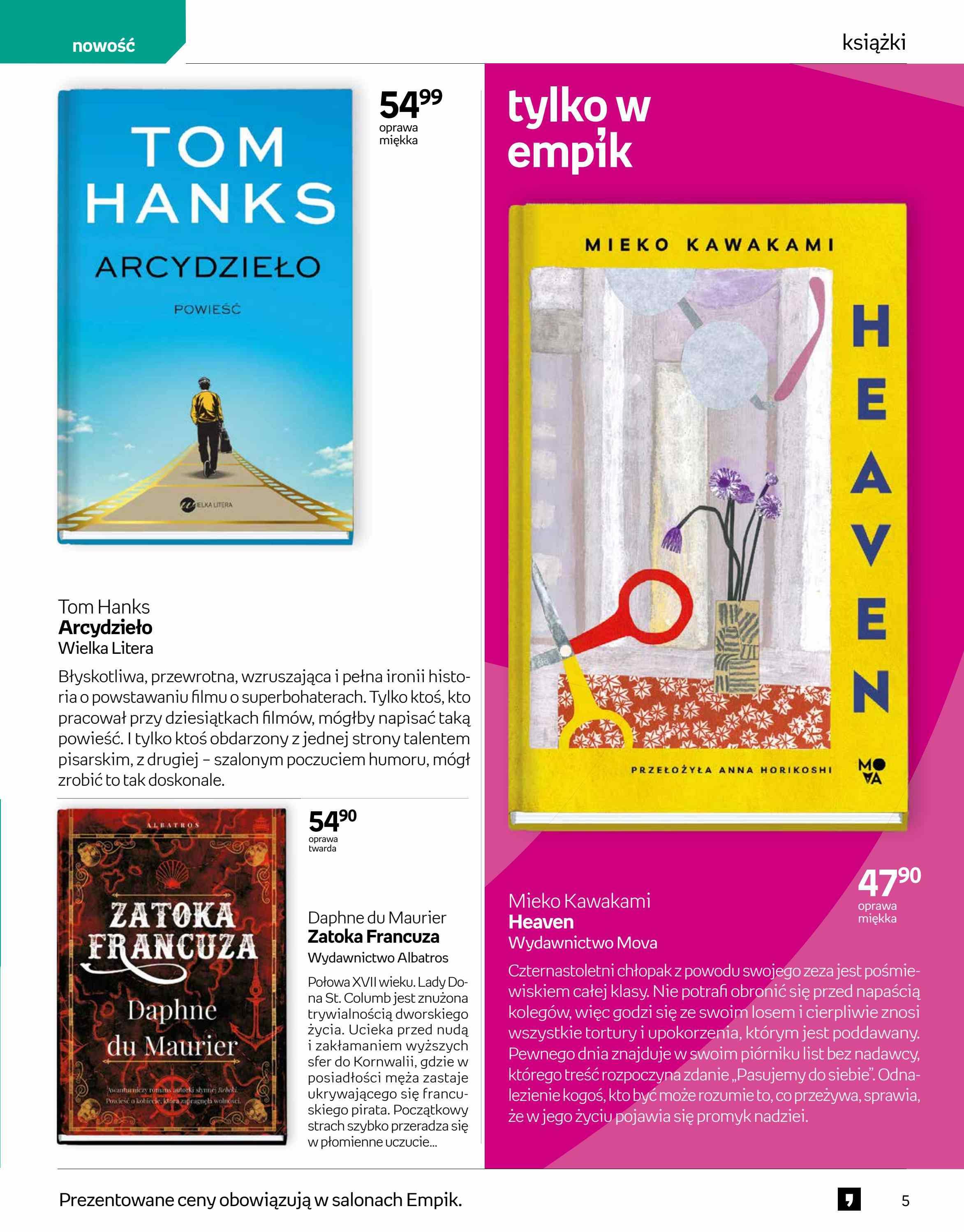Gazetka promocyjna empik str. 5