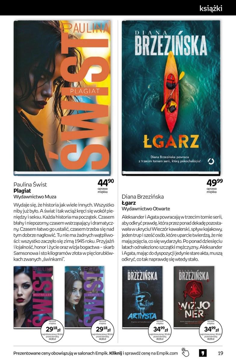 Gazetka promocyjna empik str. 19