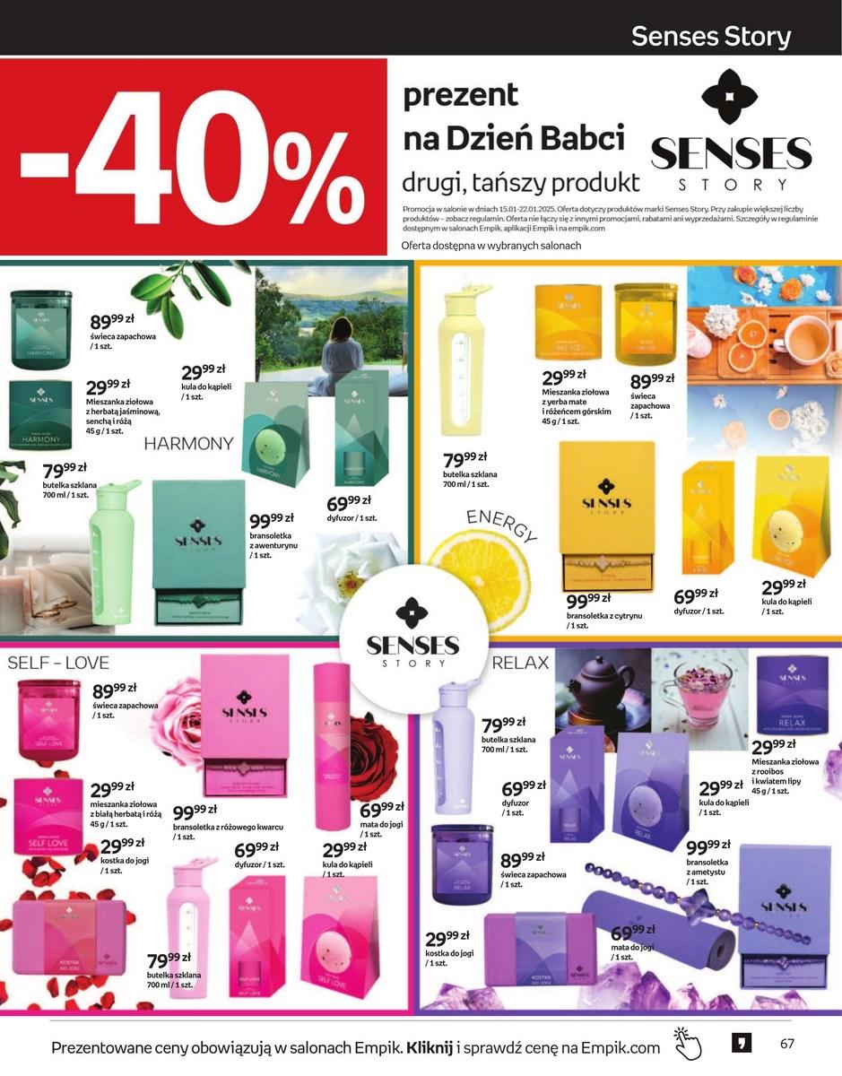 Gazetka promocyjna empik str. 67