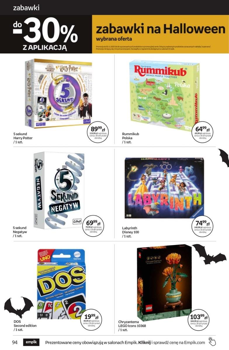 Gazetka promocyjna empik str. 94
