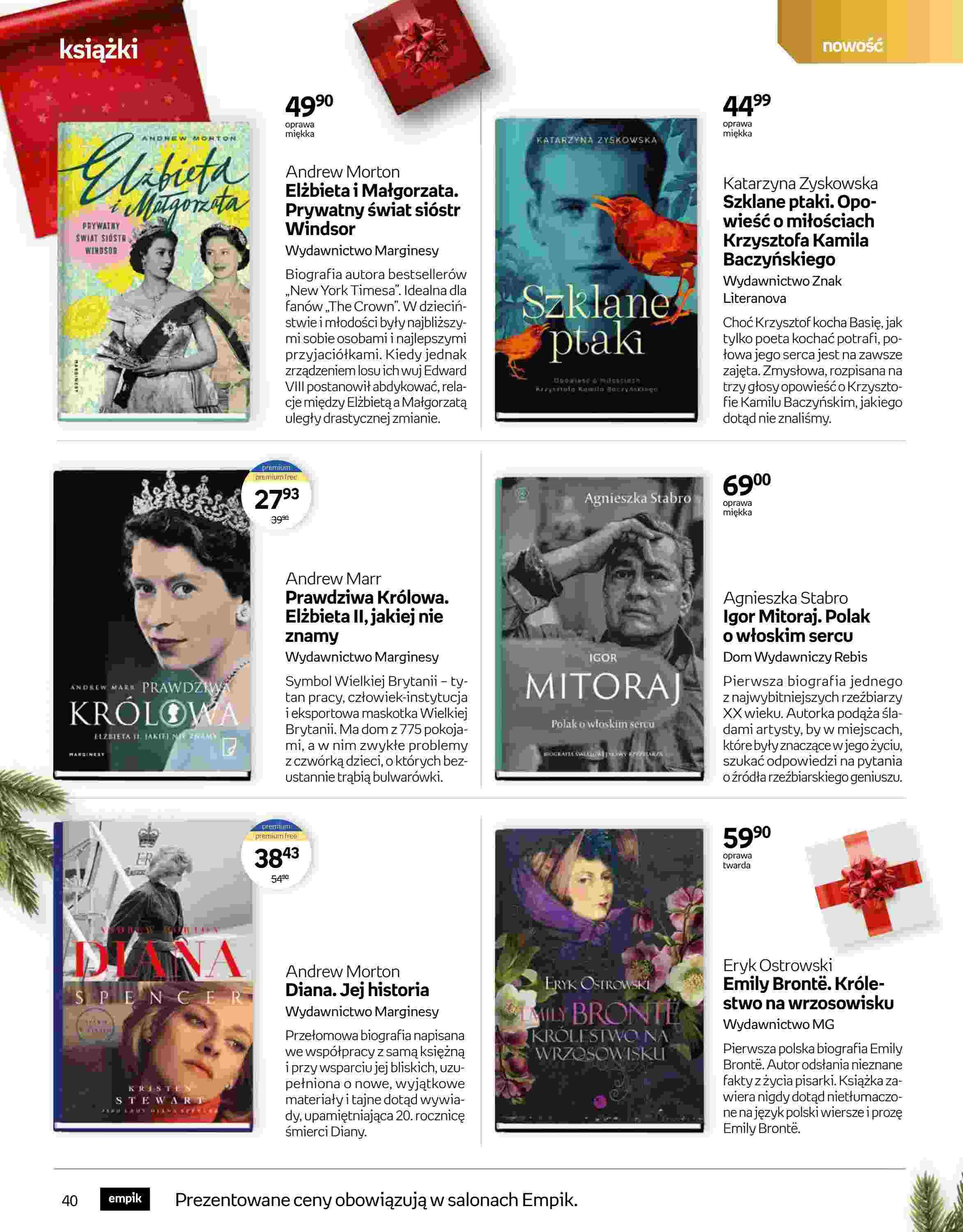 Gazetka promocyjna empik str. 40