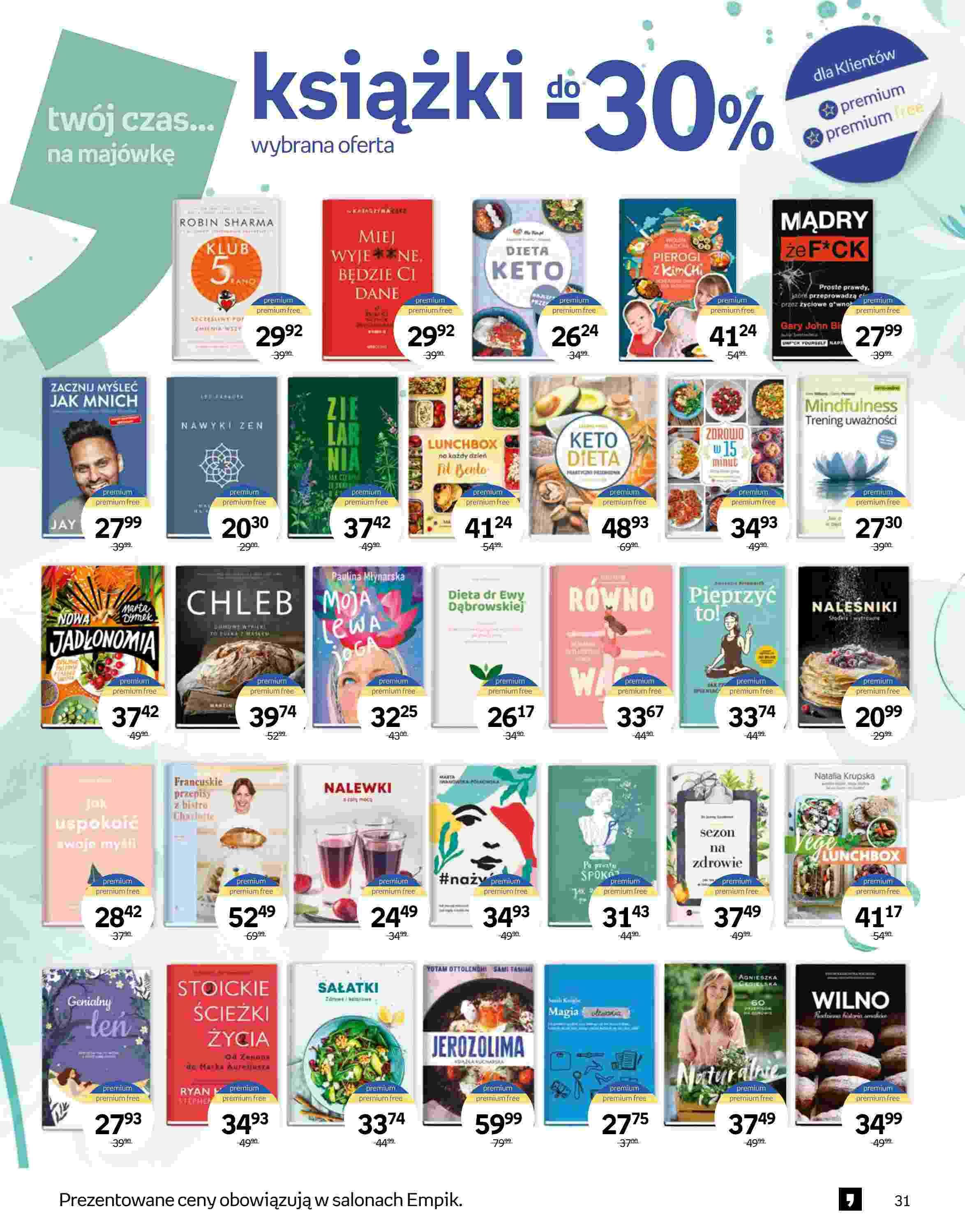 Gazetka promocyjna empik str. 31